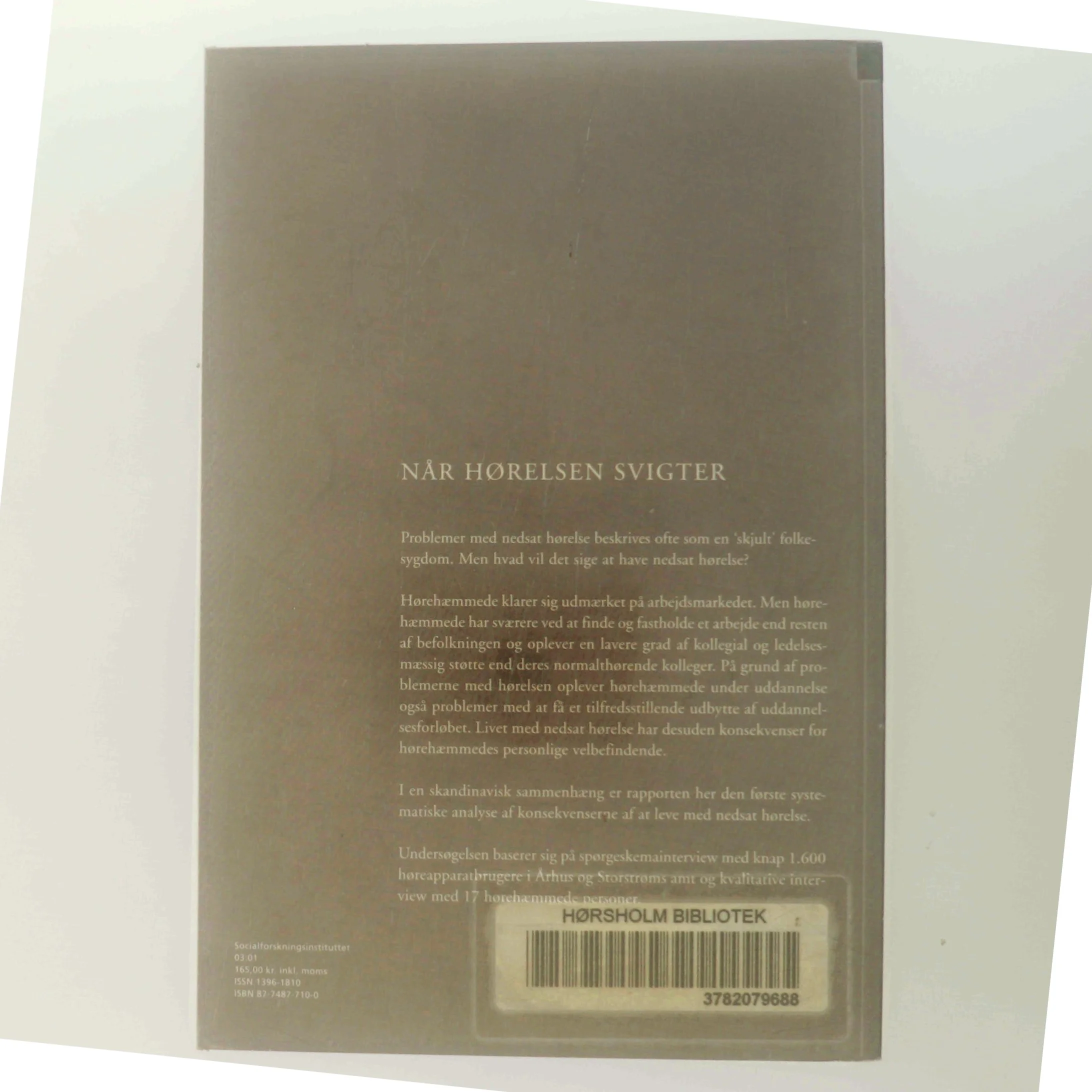 Når hørelsen svigter af Thomas Clausen (Bog)