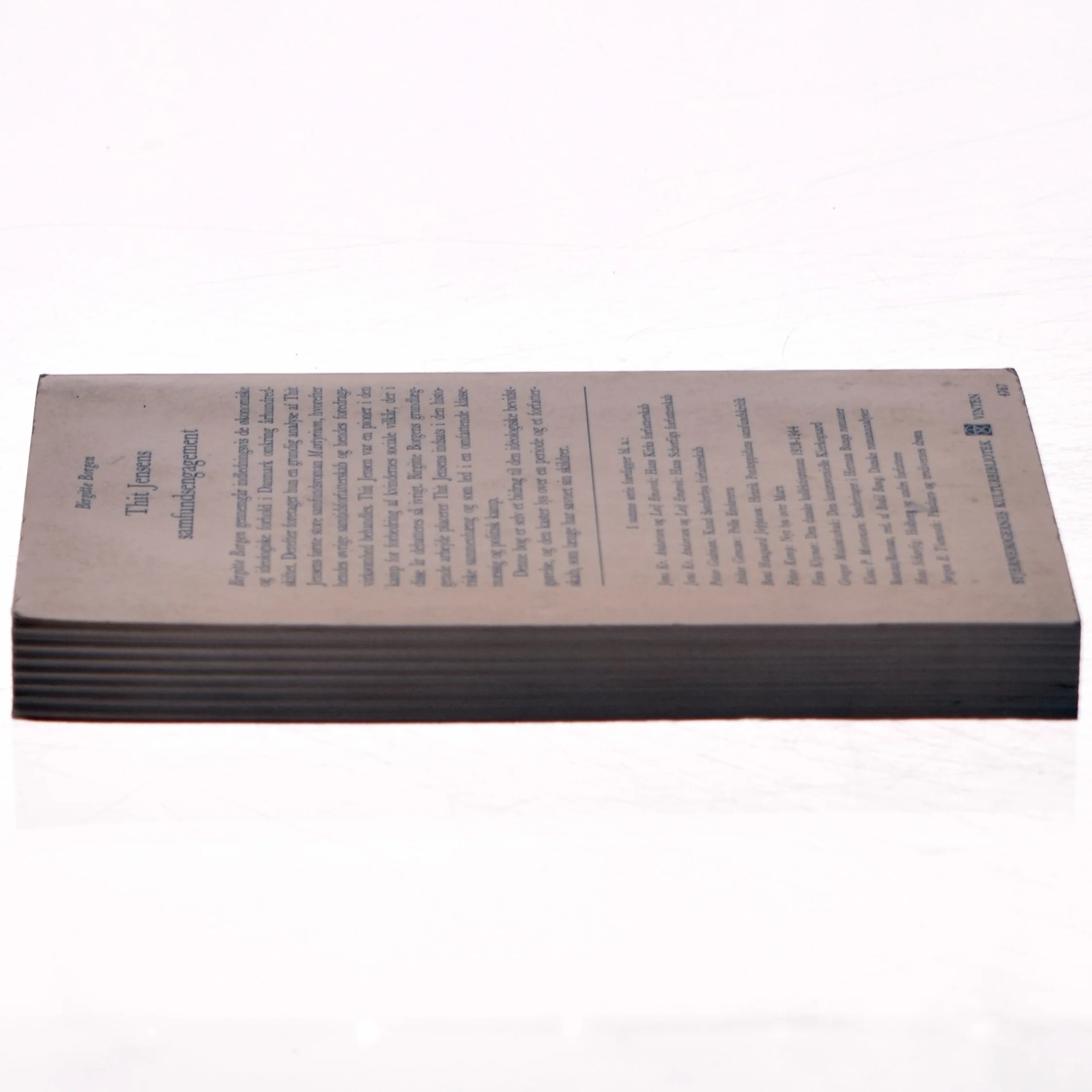 Thit Jensens samfundsengagement: studier i kvinde- og klasseproblemer af Birgitte Borgen (Bog)