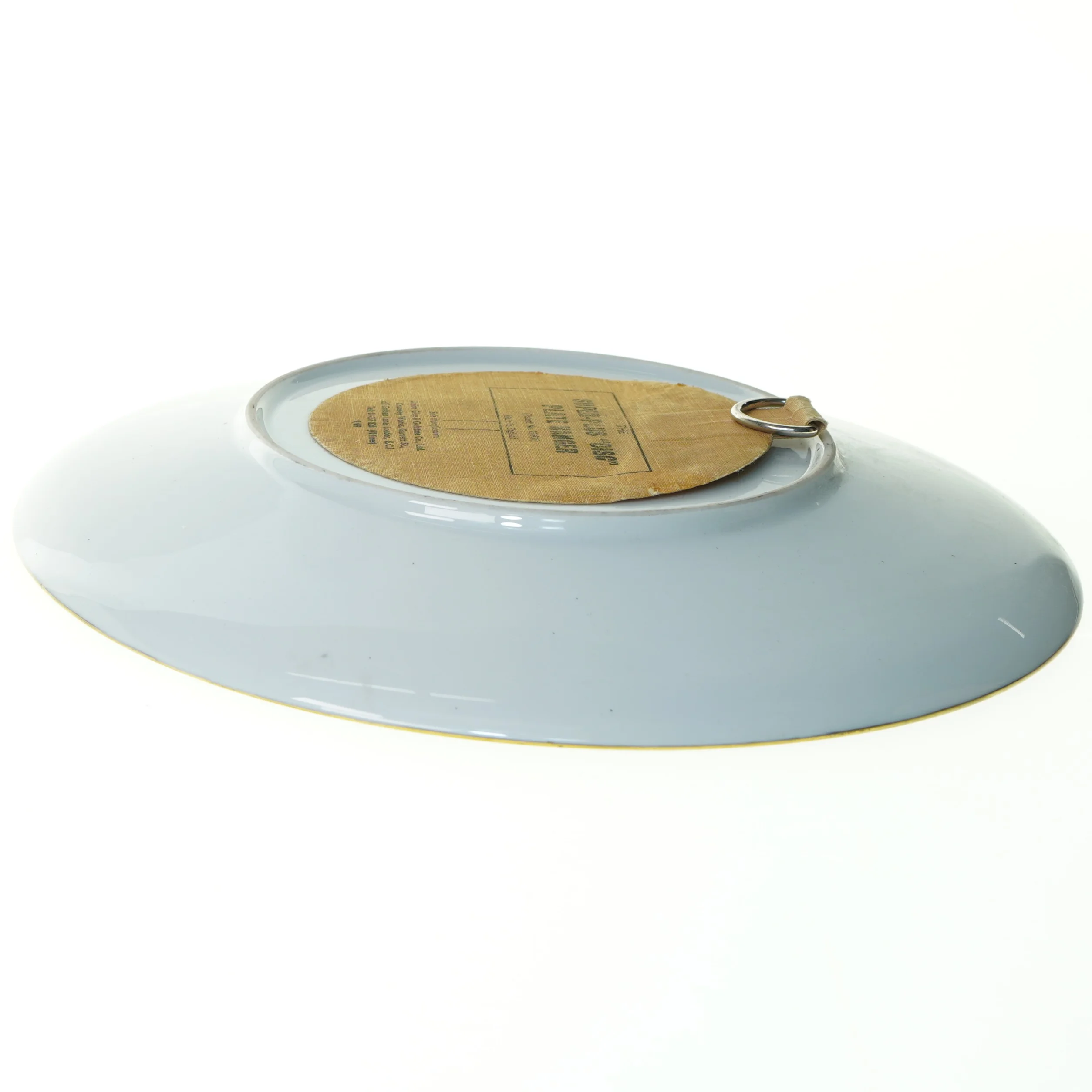 Håndmalet Håndmalet Vægplatte Fiskemotiv fra Union Gile (str. 32 cm)