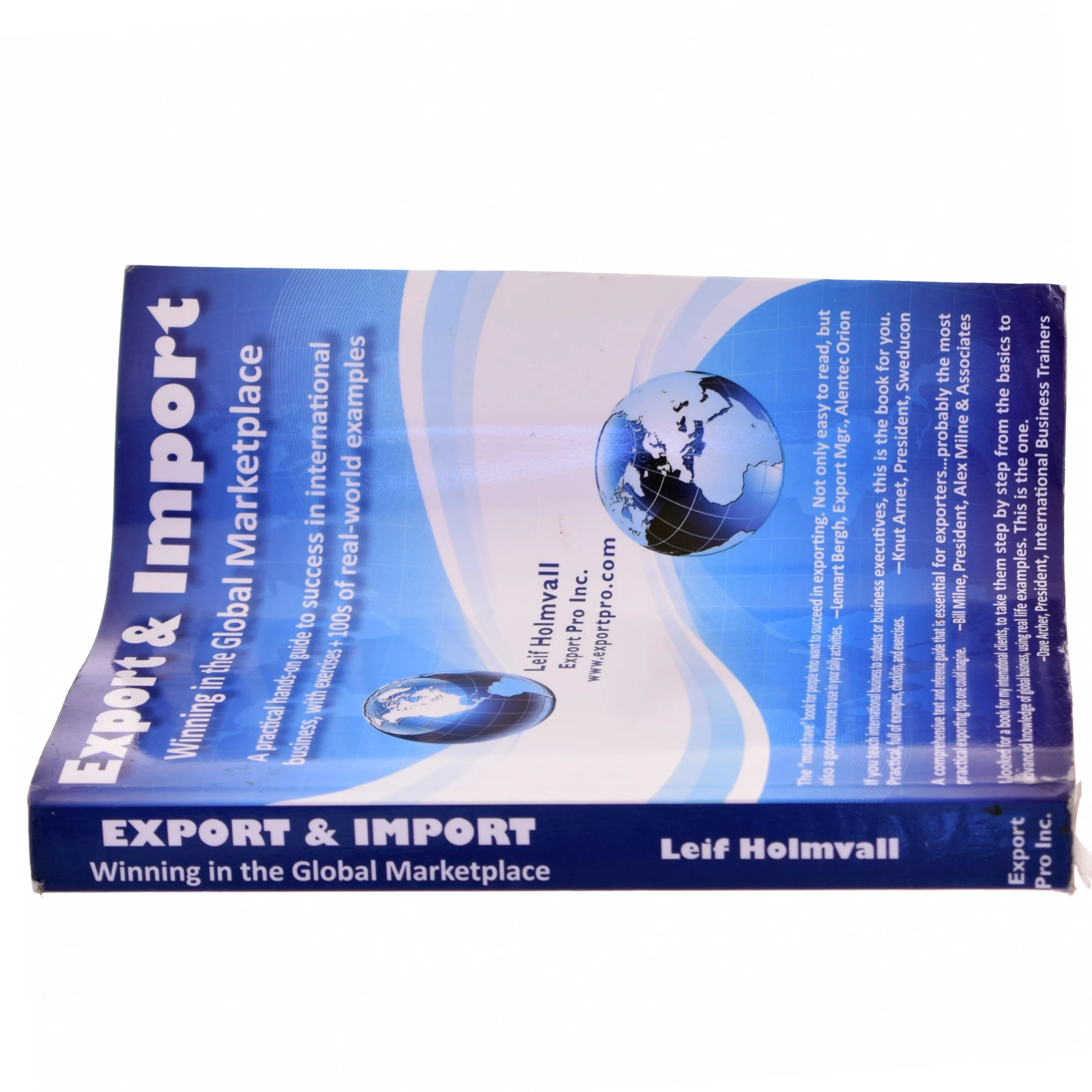 Export and Import af Leif Holmvall (Bog)
