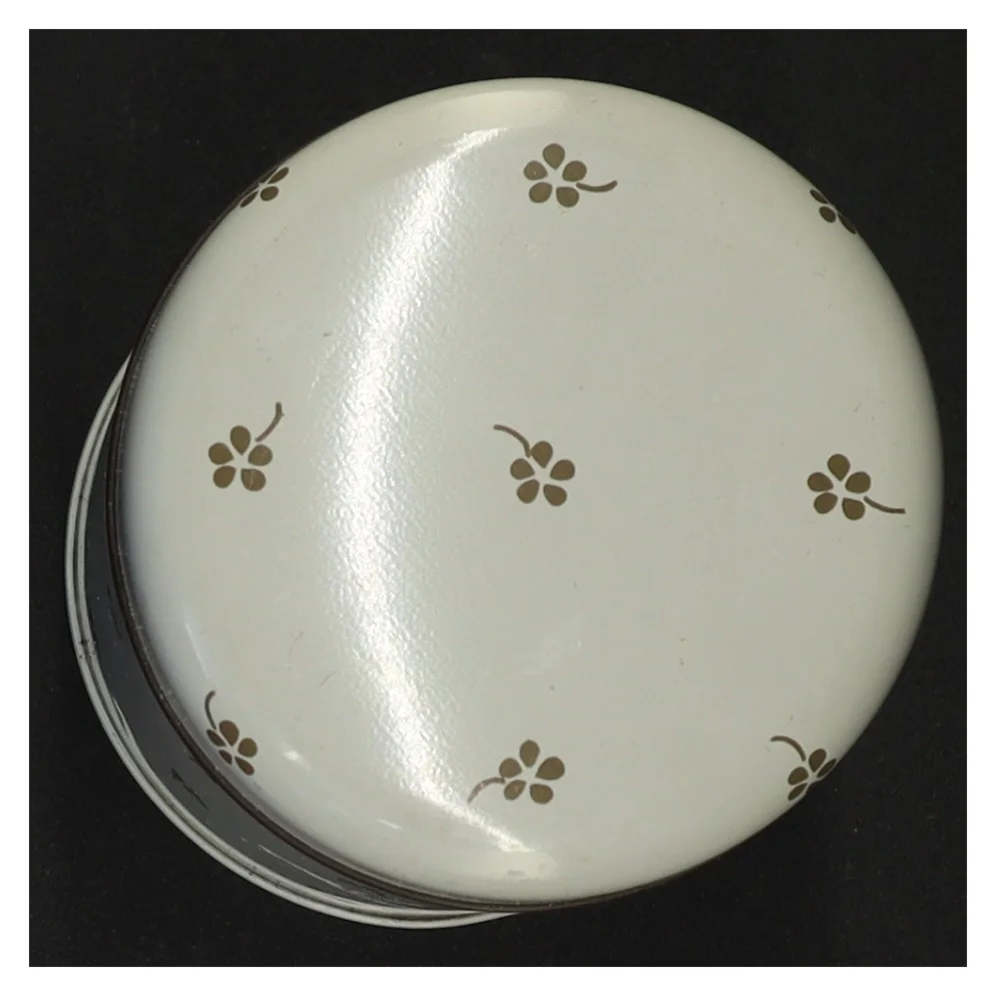 Vintage dåse med blomstermønster fra Södahl (str. 13 x 9 cm)