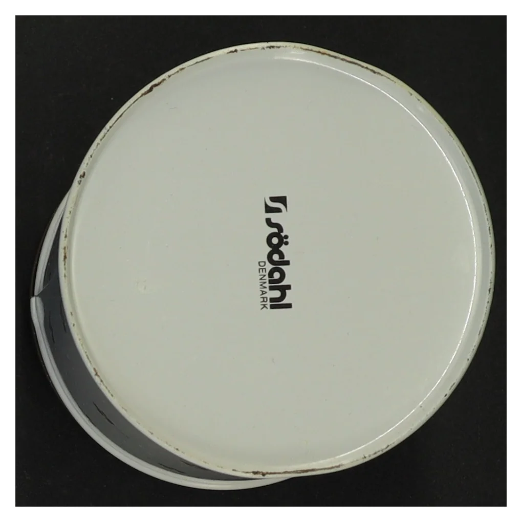 Vintage dåse med blomstermønster fra Södahl (str. 13 x 9 cm)