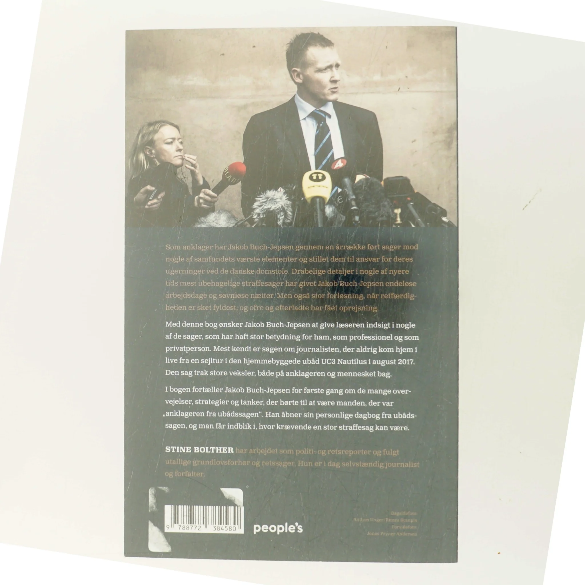 Jeg som anklager : drabet i ubåden og andre sager fra den mørke side af Jakob Buch-Jepsen (Bog)