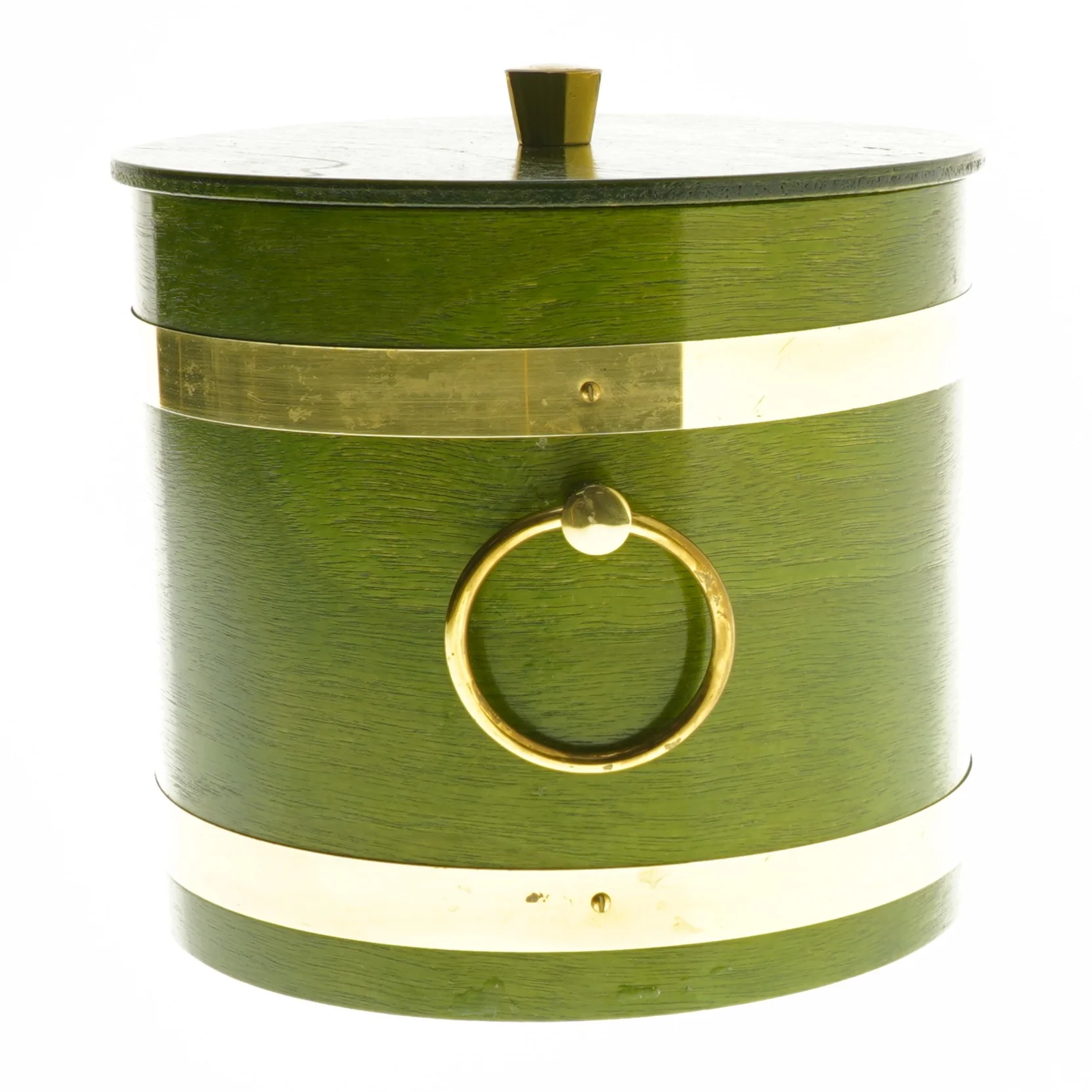 Vintage isspand (str. Ø 16 cm længde 14,5 cm)