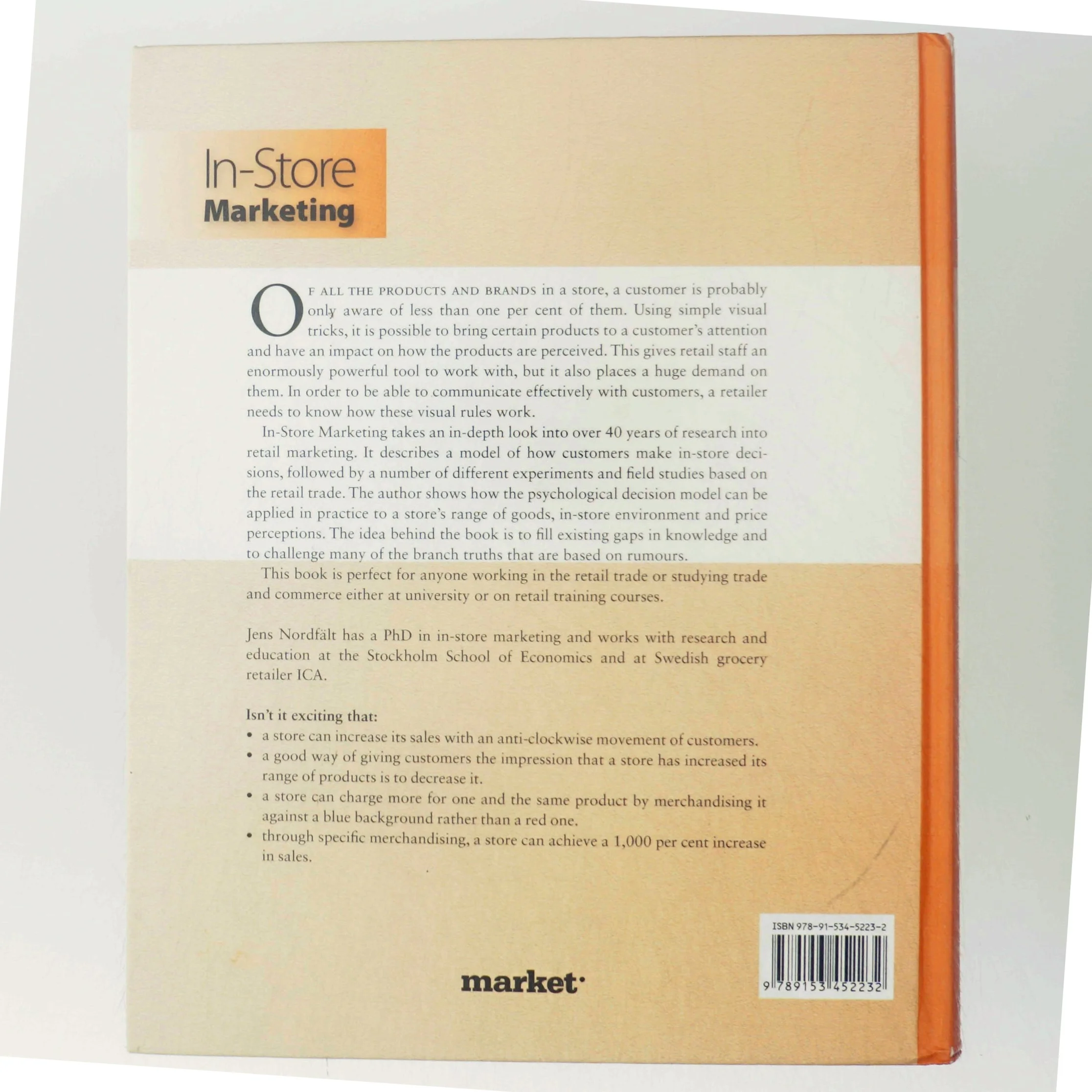 In-store marketing : On sector knowledge and research in retailing af Jens Nordfält (Bog)