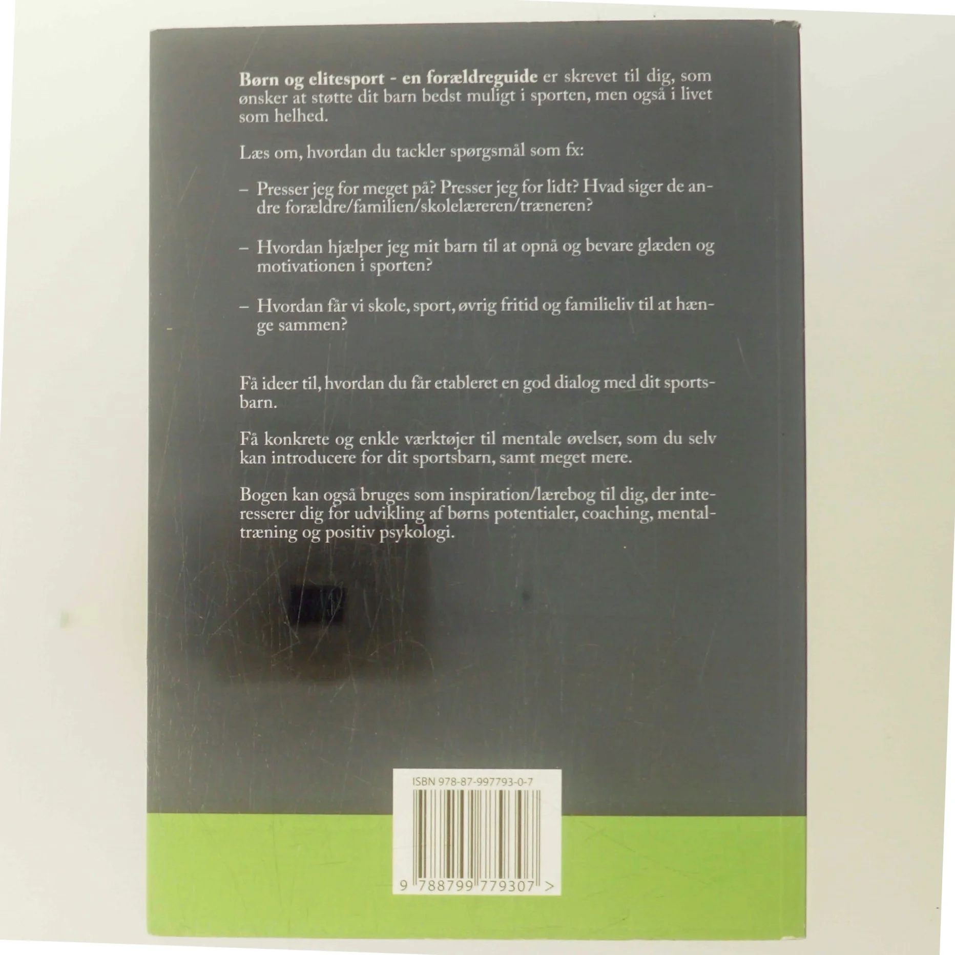 Børn og elitesport : en forældreguide af Birgitte Dangaard (Bog)