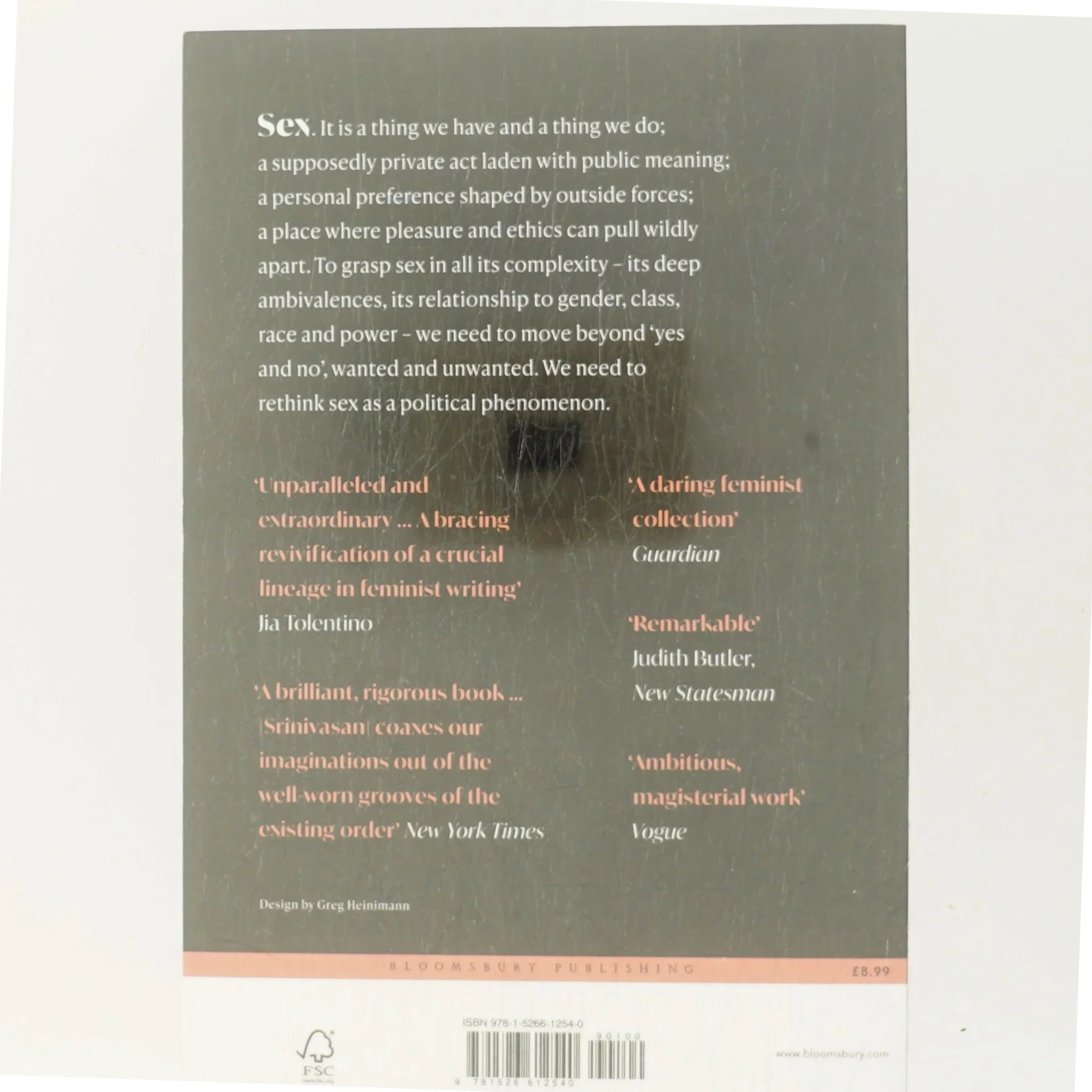 The right to sex af Amia Srinivasan (1984-) (Bog)