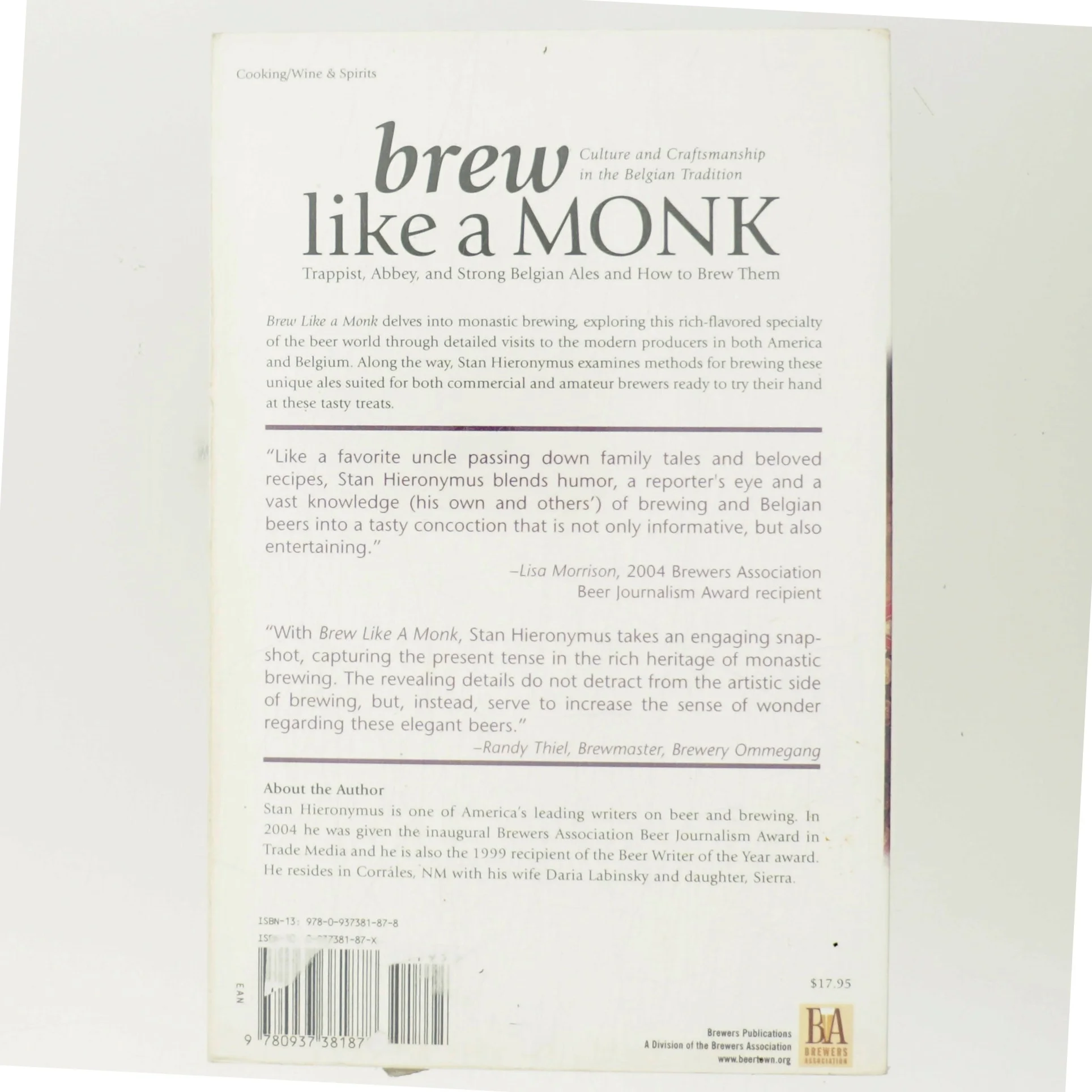 Brew Like a Monk af Stan Hieronymus (Bog)