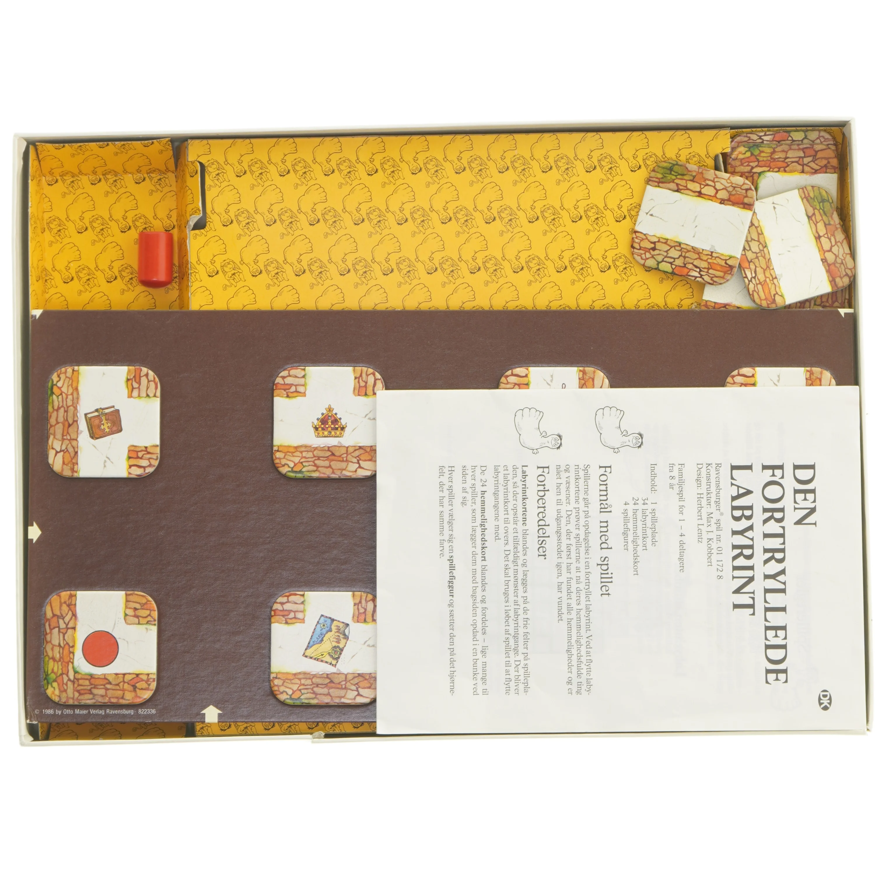 Labyrint brætspil fra Ravensburger (str. 38x27,5 cm)