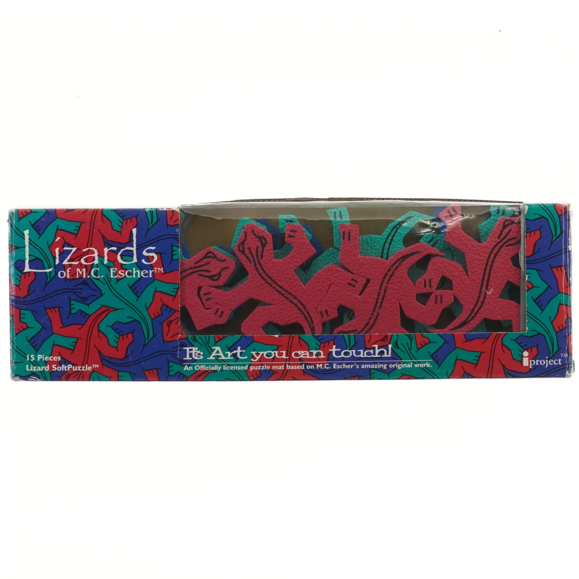 M.C. Escher puslespil med firben