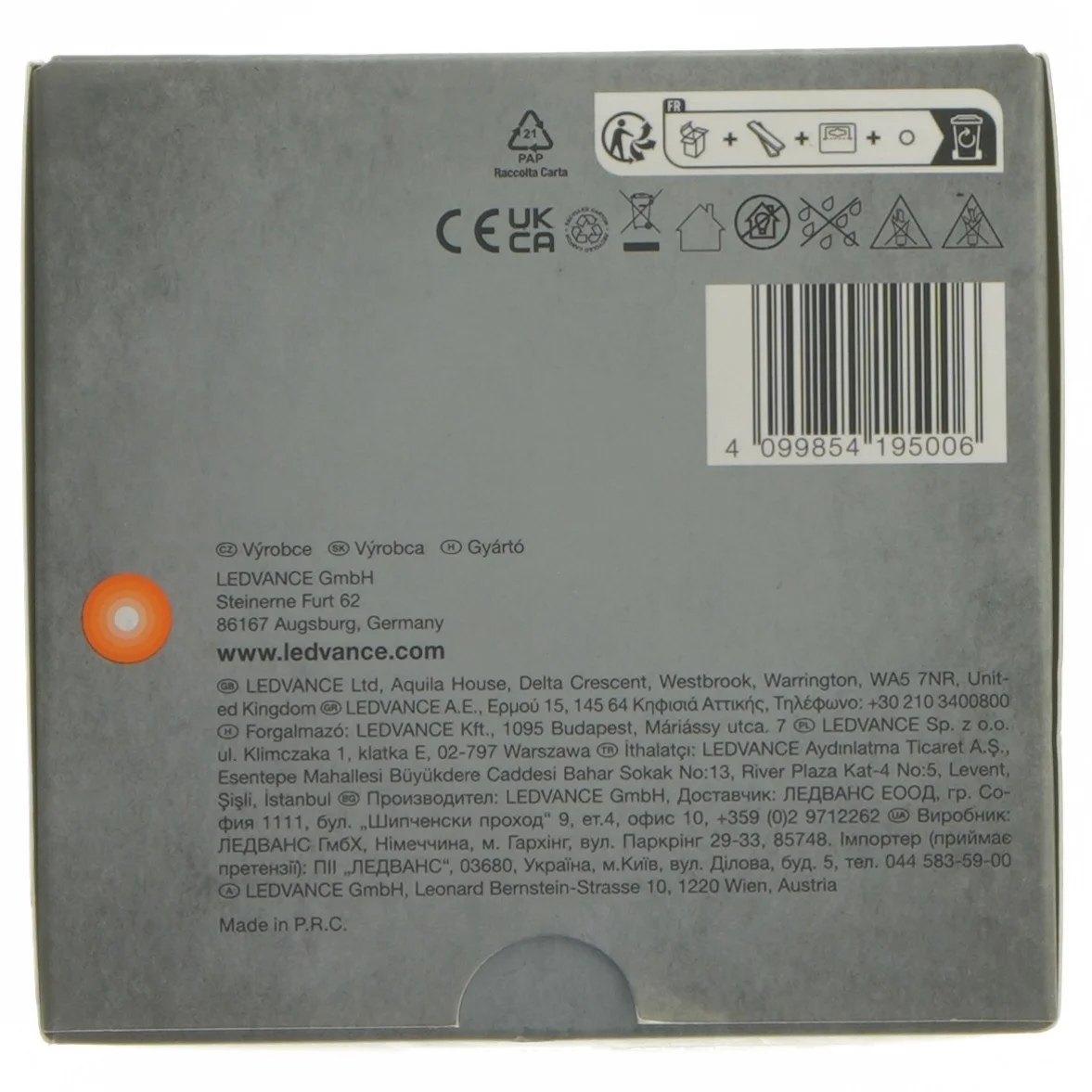 LEDVANCE Smart+ LED-pære E27 Multicolor fra Ledvance (str. ø 6,4, 14 cm)