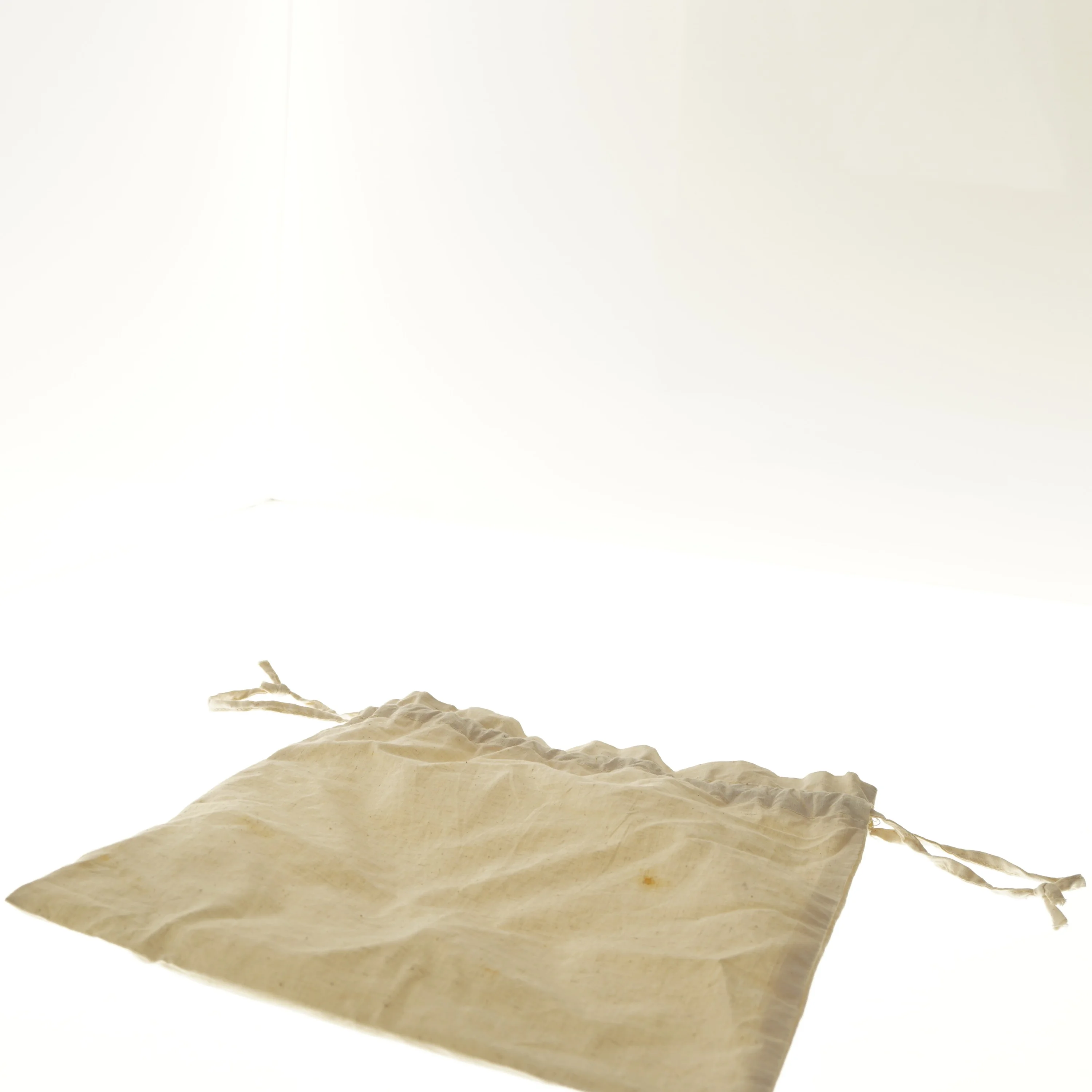 Stofpose med snoretræk fra Evatrio (str. 40x36 cm)