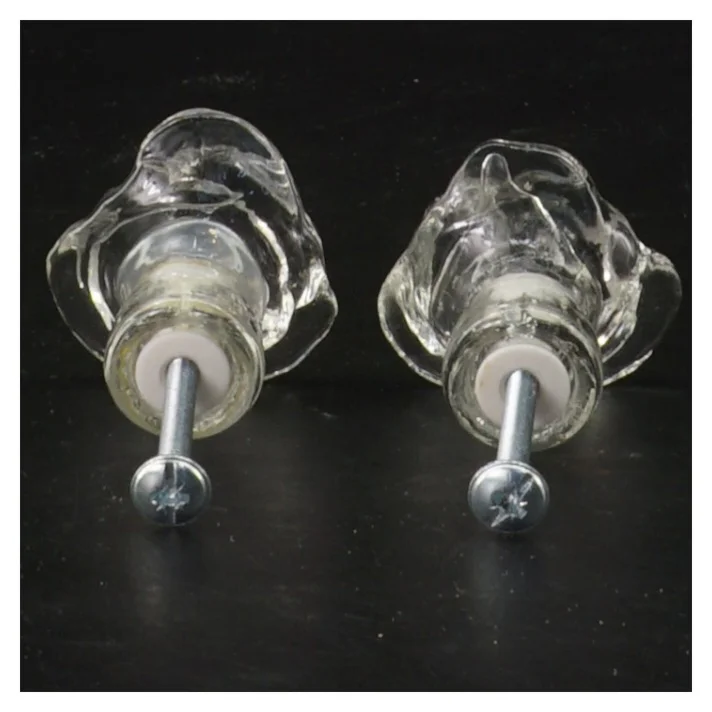 Glasknopper til møbel (str. 3,5 cm)