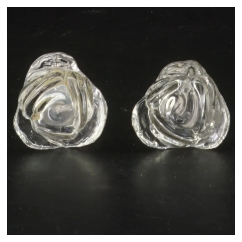 Glasknopper til møbel (str. 3,5 cm)