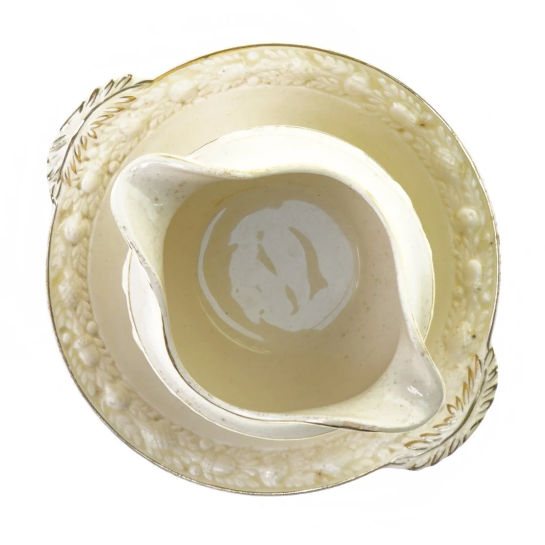 Sovseskål fra Titian ware (str. 17 x 8 cm)