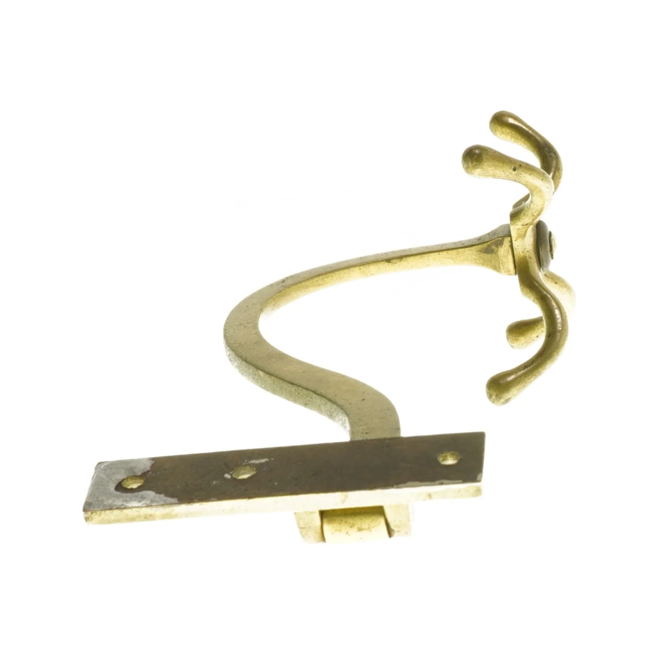 Messing Studenterknager 22 cm (str. 22 cm)