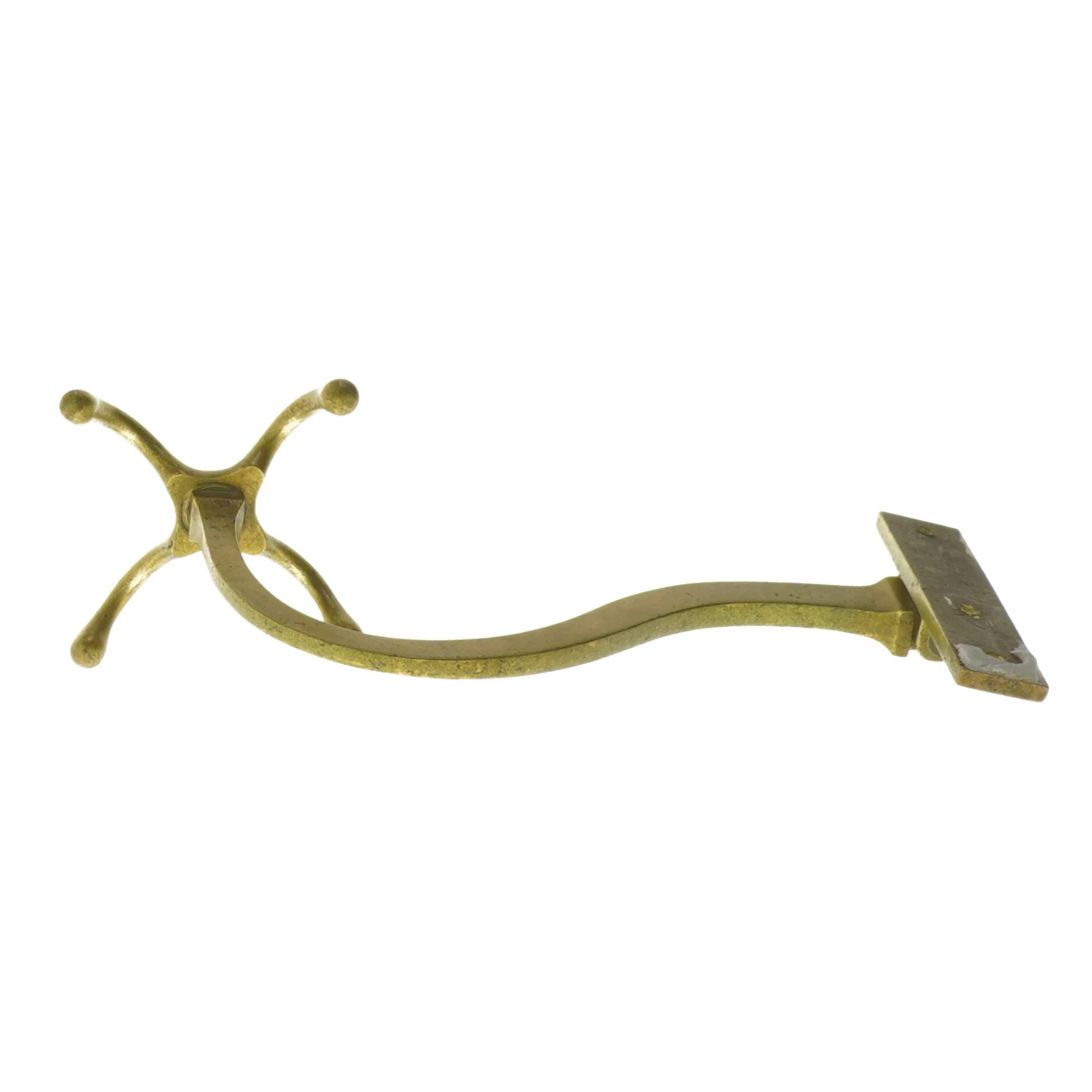 Messing Studenterknager 22 cm (str. 22 cm)