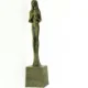 Dekorativ bronze statue Stjernetegn Vægten (str. 22 x 5 cm)