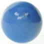 Dekorations kugle i glas, Ballon med snor (str. 14 x 7 cm)