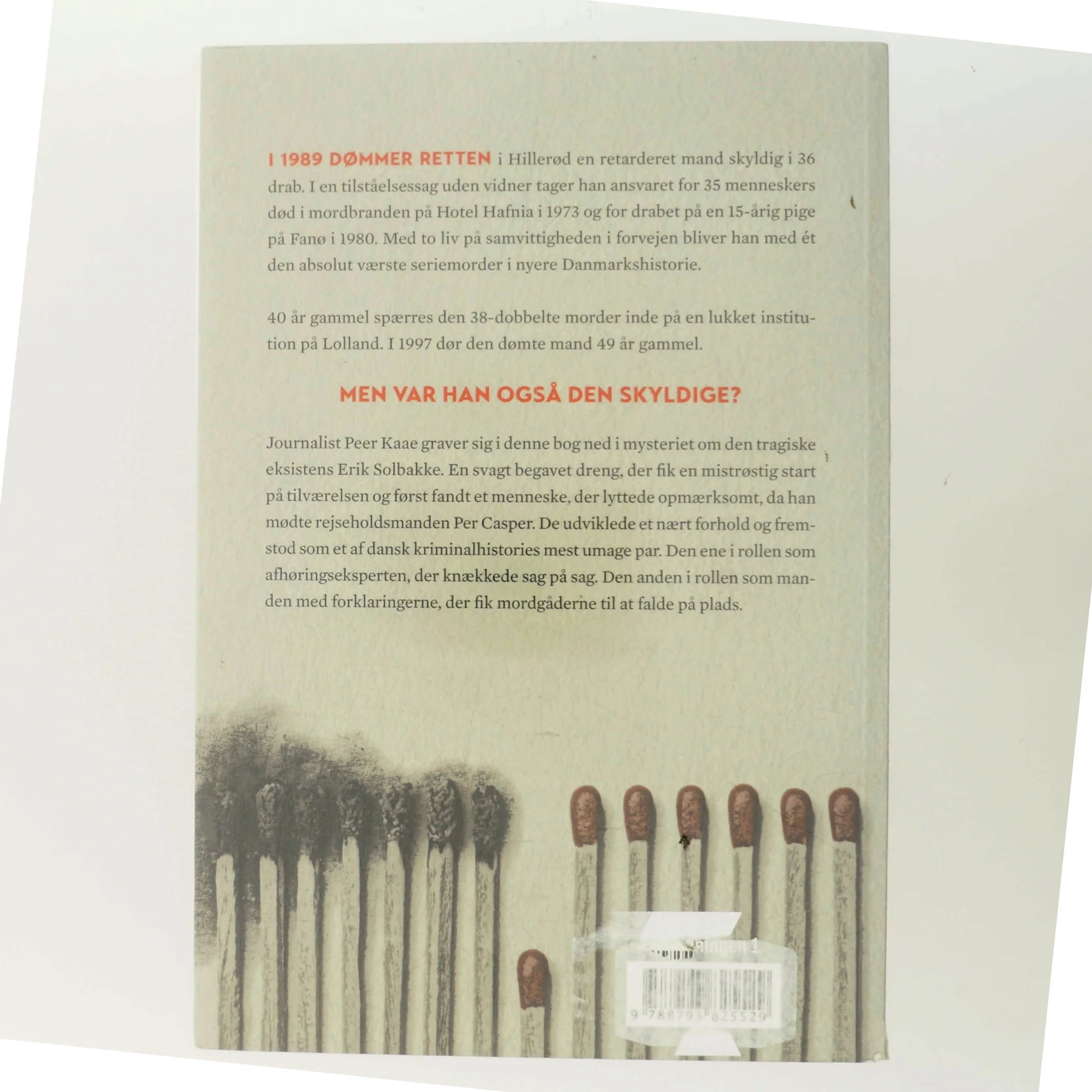 Den dømte mand af Peer Kaae (Bog)