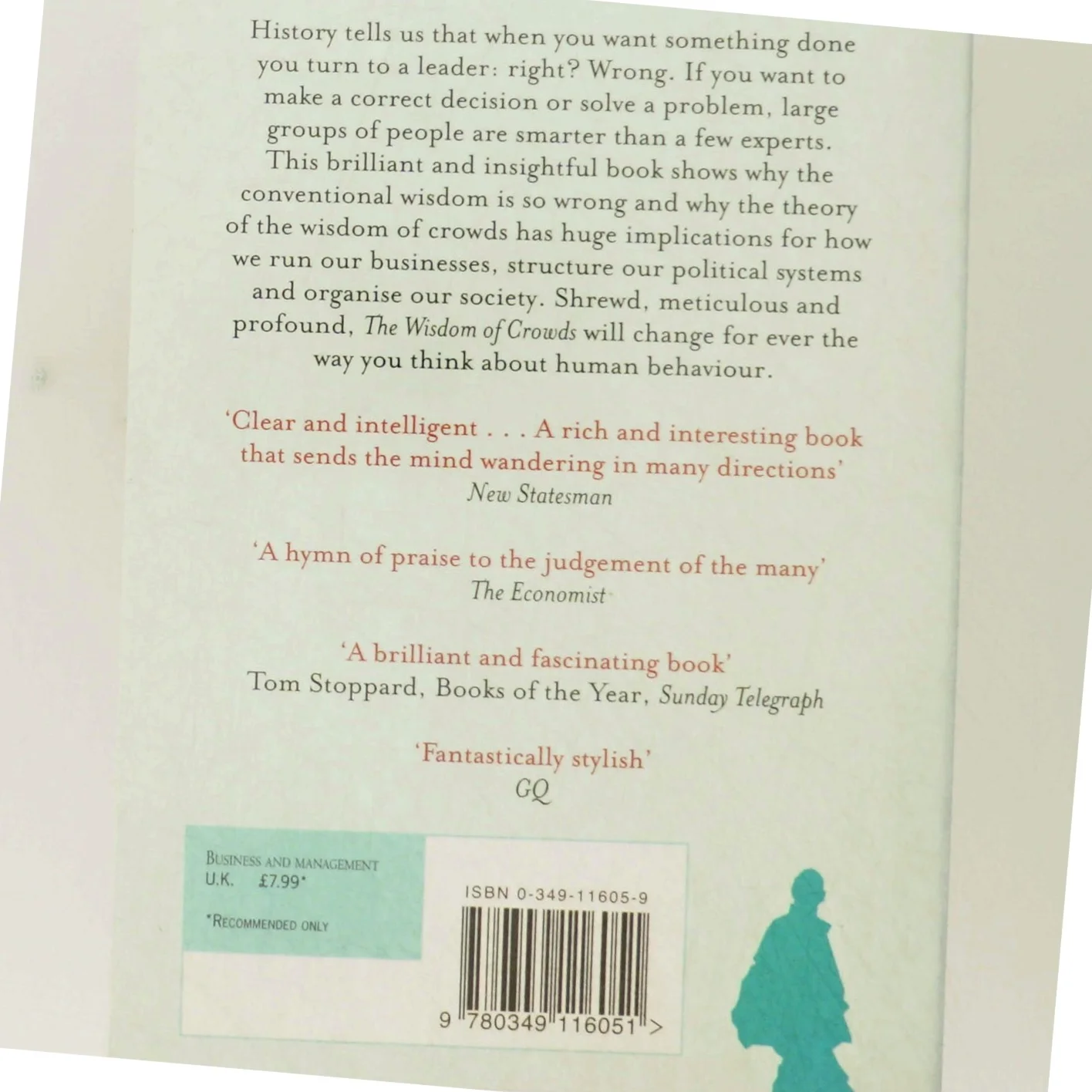 The Wisdom of Crowds : why the many are smarter than the few (Bog)