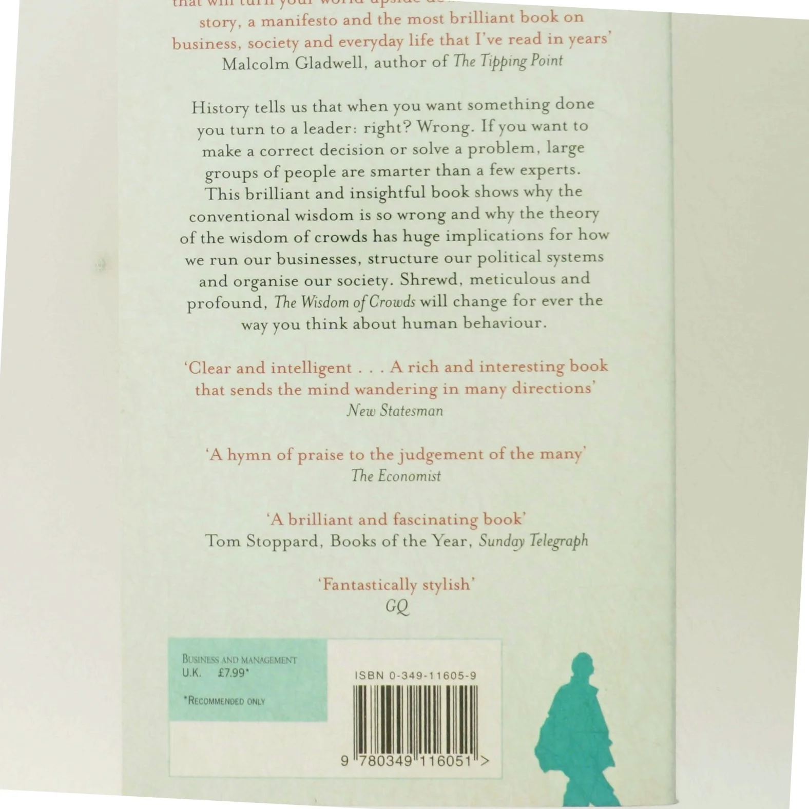 The Wisdom of Crowds : why the many are smarter than the few (Bog)