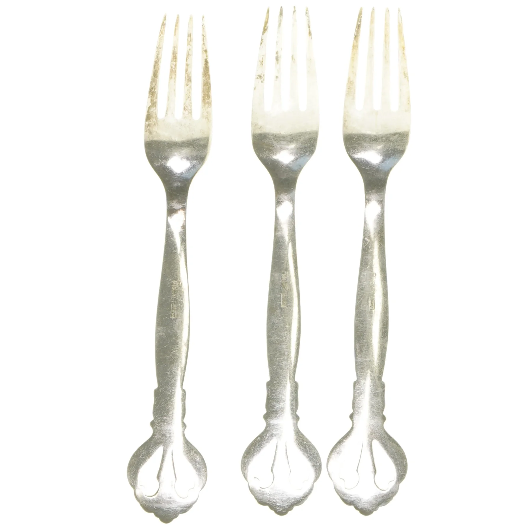 Benedikte bestik fra Frigast Prima 3 gafler (str. 3 stk 20,5 cm)