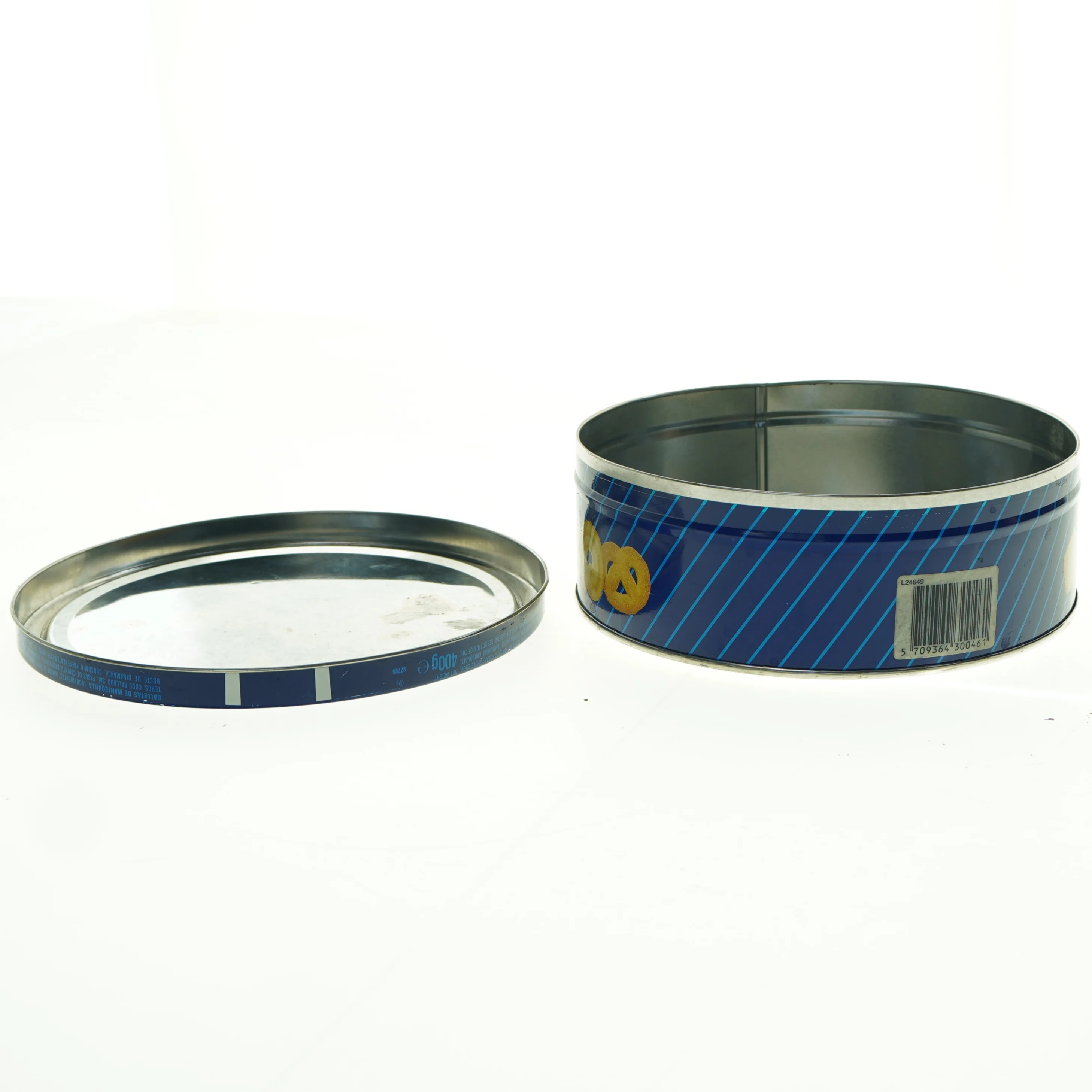 Vintage Kelsen Butter Cookies Småkagedåse (str. Diameter, 19 cm h 7 cm)