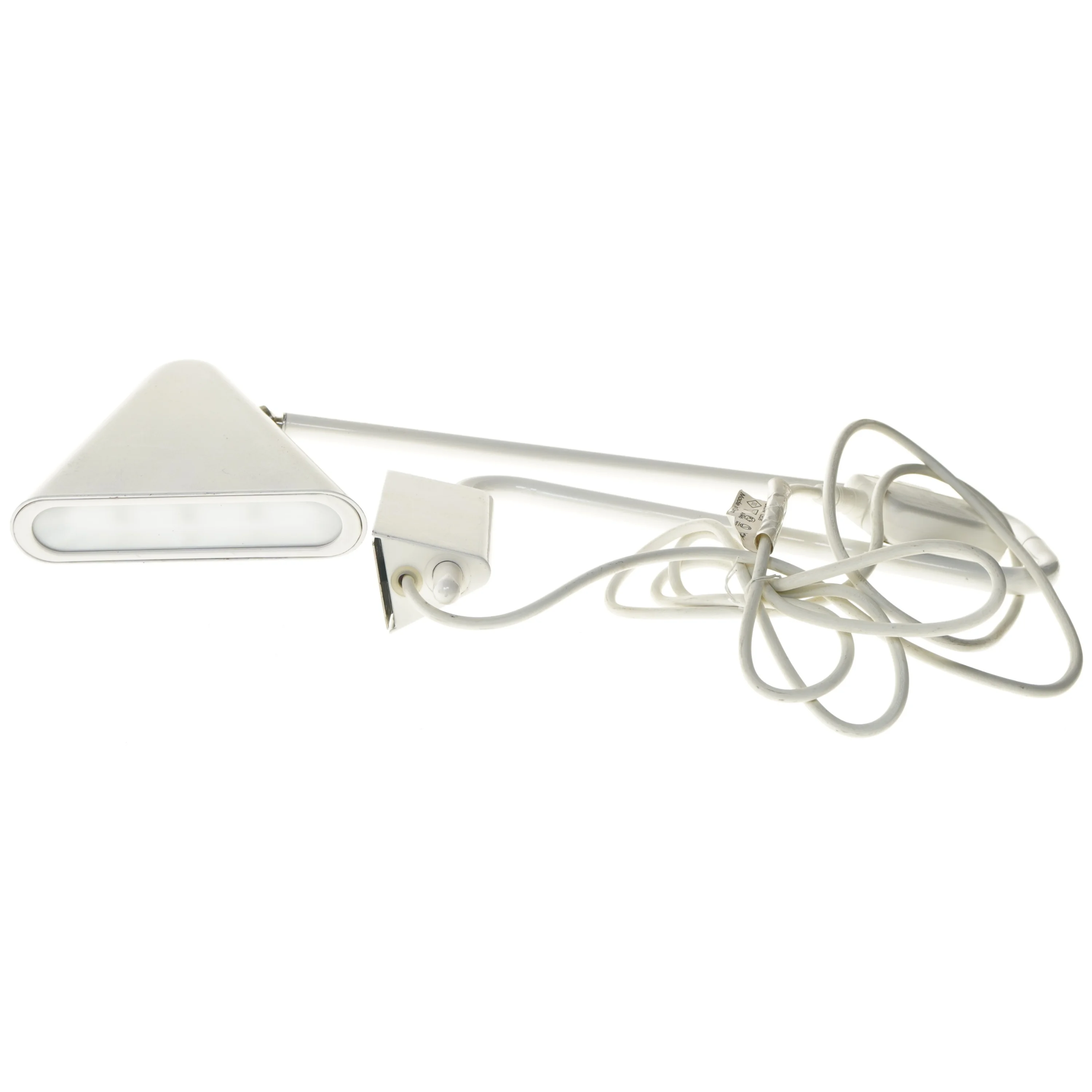 Hvid bordlampe (str. 53 cm)