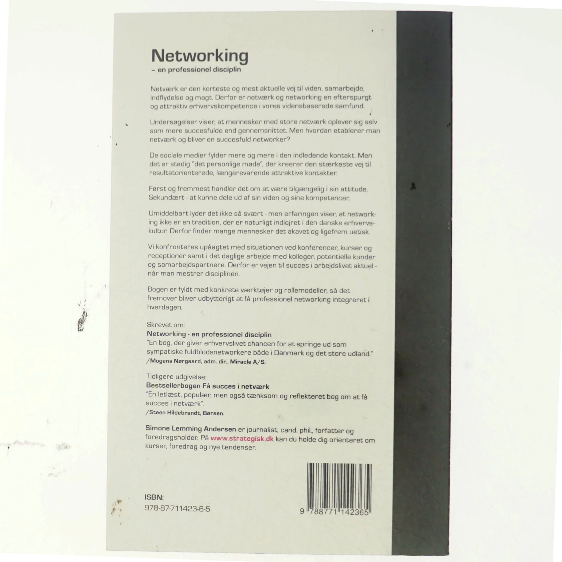 Networking - en professionel disciplin af Simone Lemming Andersen (Bog)