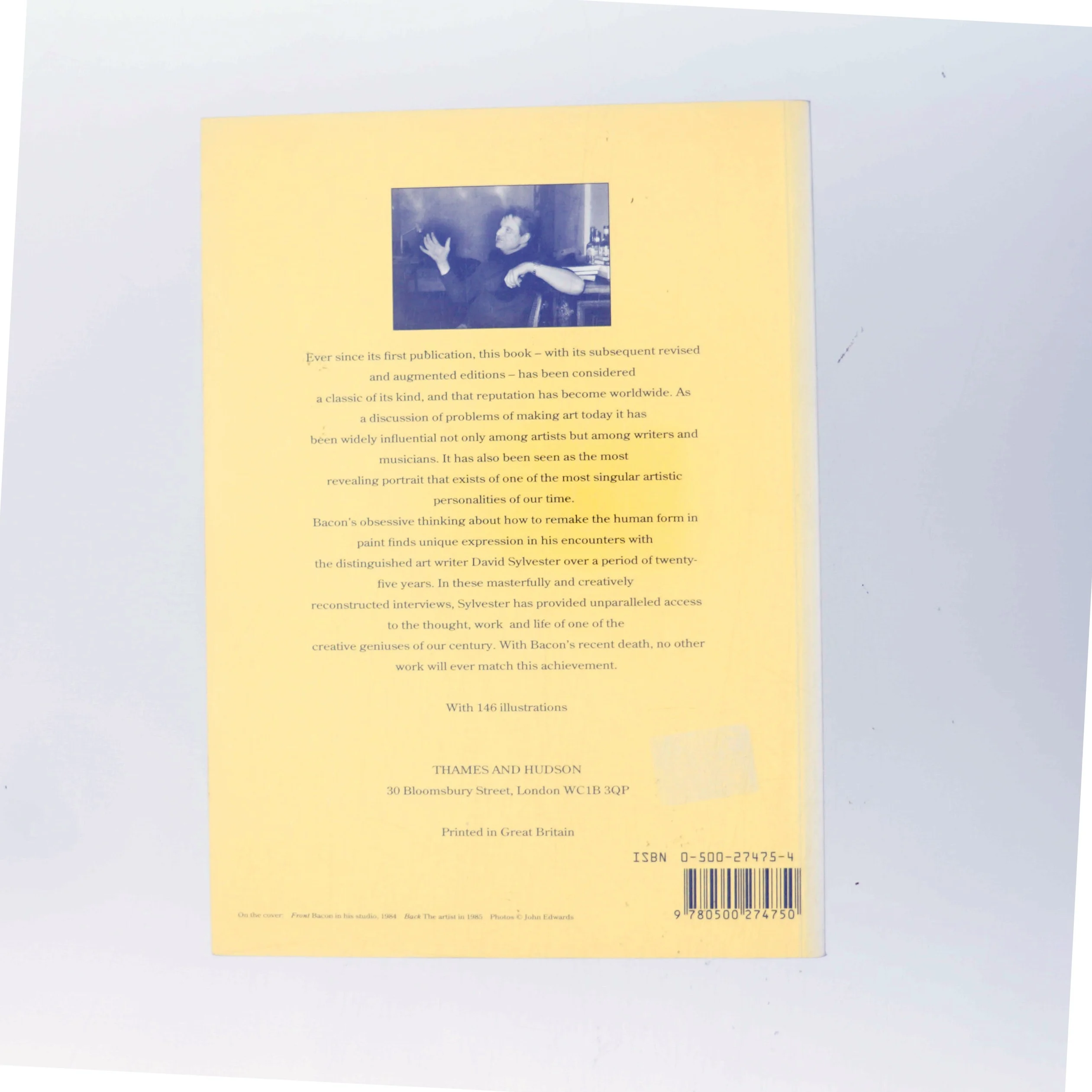 Interviews with Francis Bacon : the brutality of fact af David Sylvester (Bog)