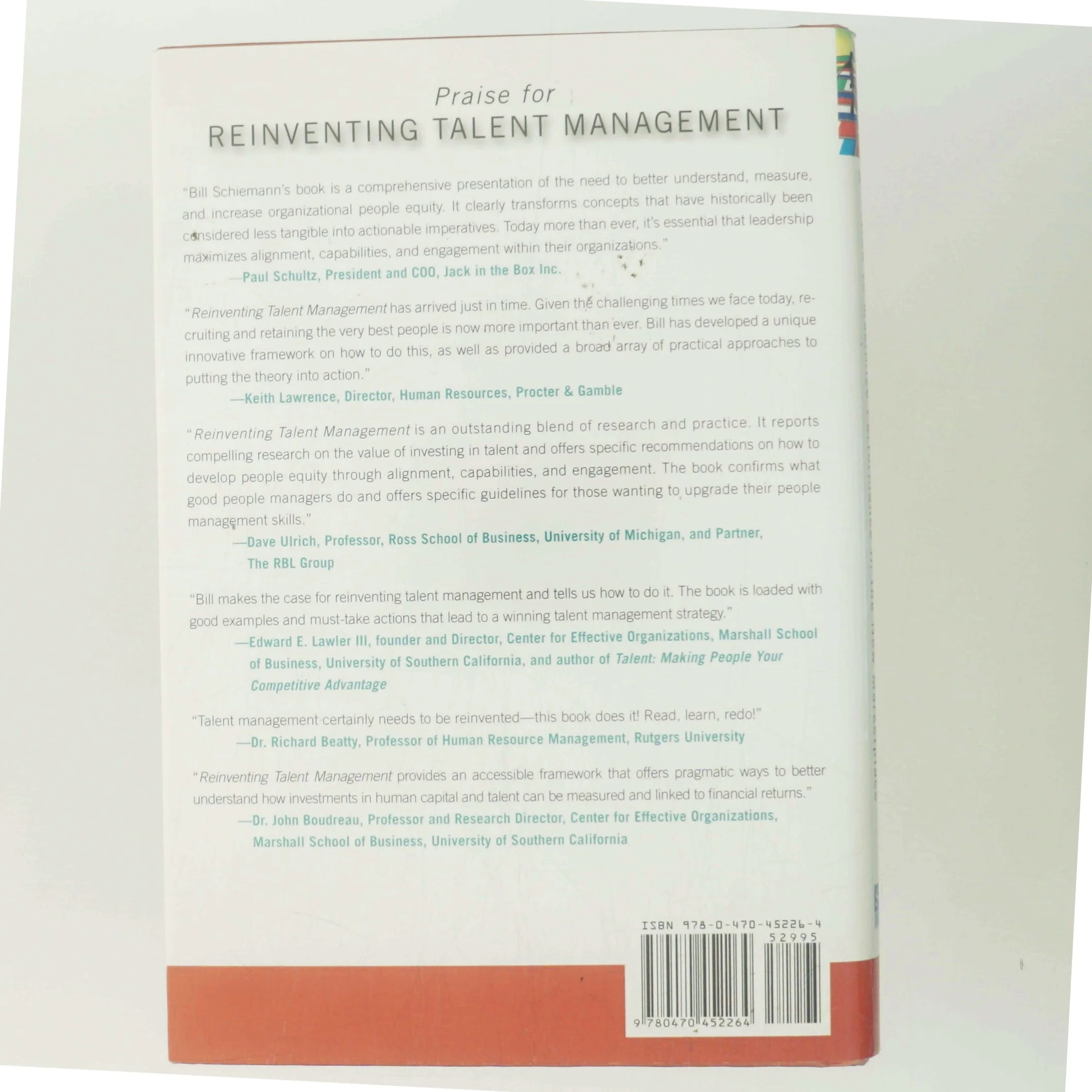 Reinventing Talent Management af William A. Schiemann (Bog)