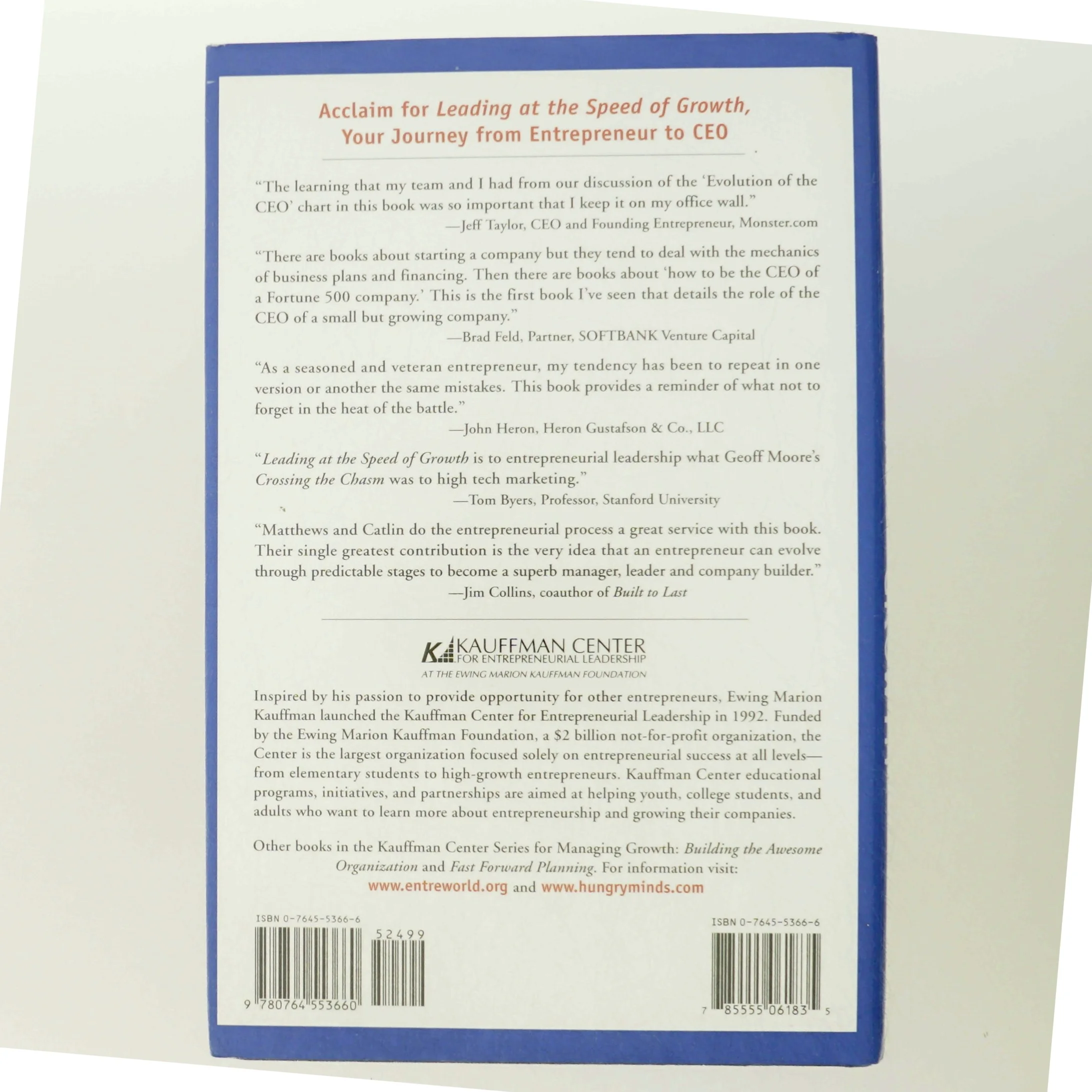 Leading at the Speed of Growth af Katherine Catlin, Jana B. Matthews (Bog)