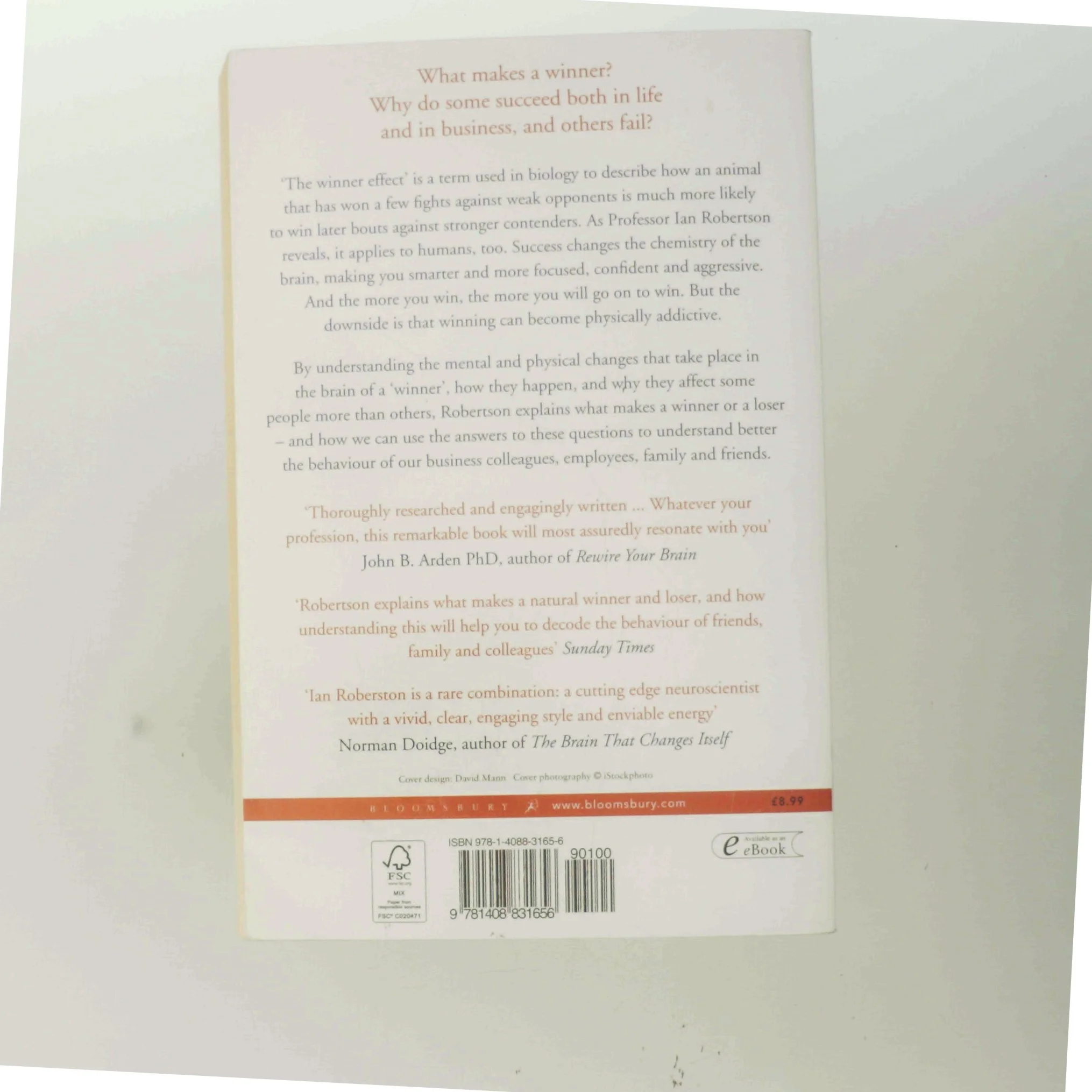 The Winner Effect af Ian Robertson (Bog)