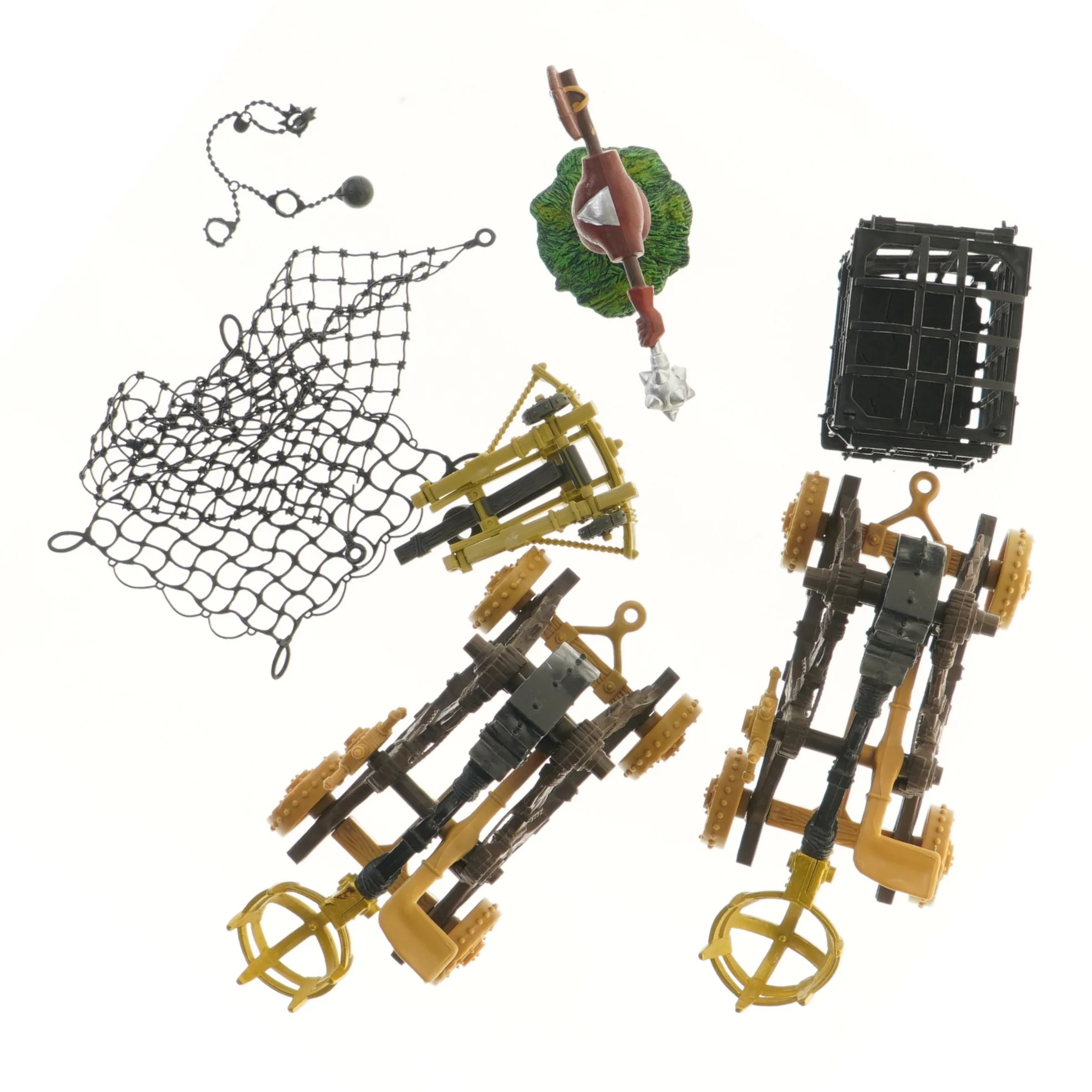 Middelalder Legetøjskrigssæt (str. 12 cm)