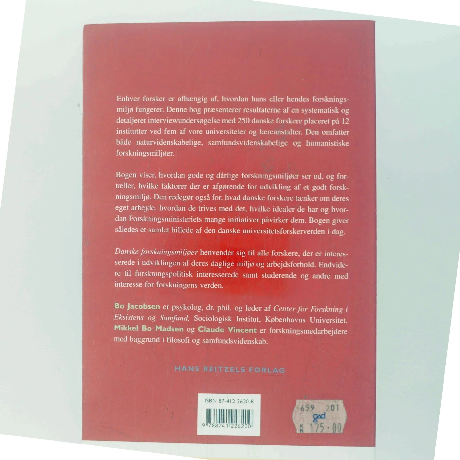 Danske forskningsmiljøer (Bog)