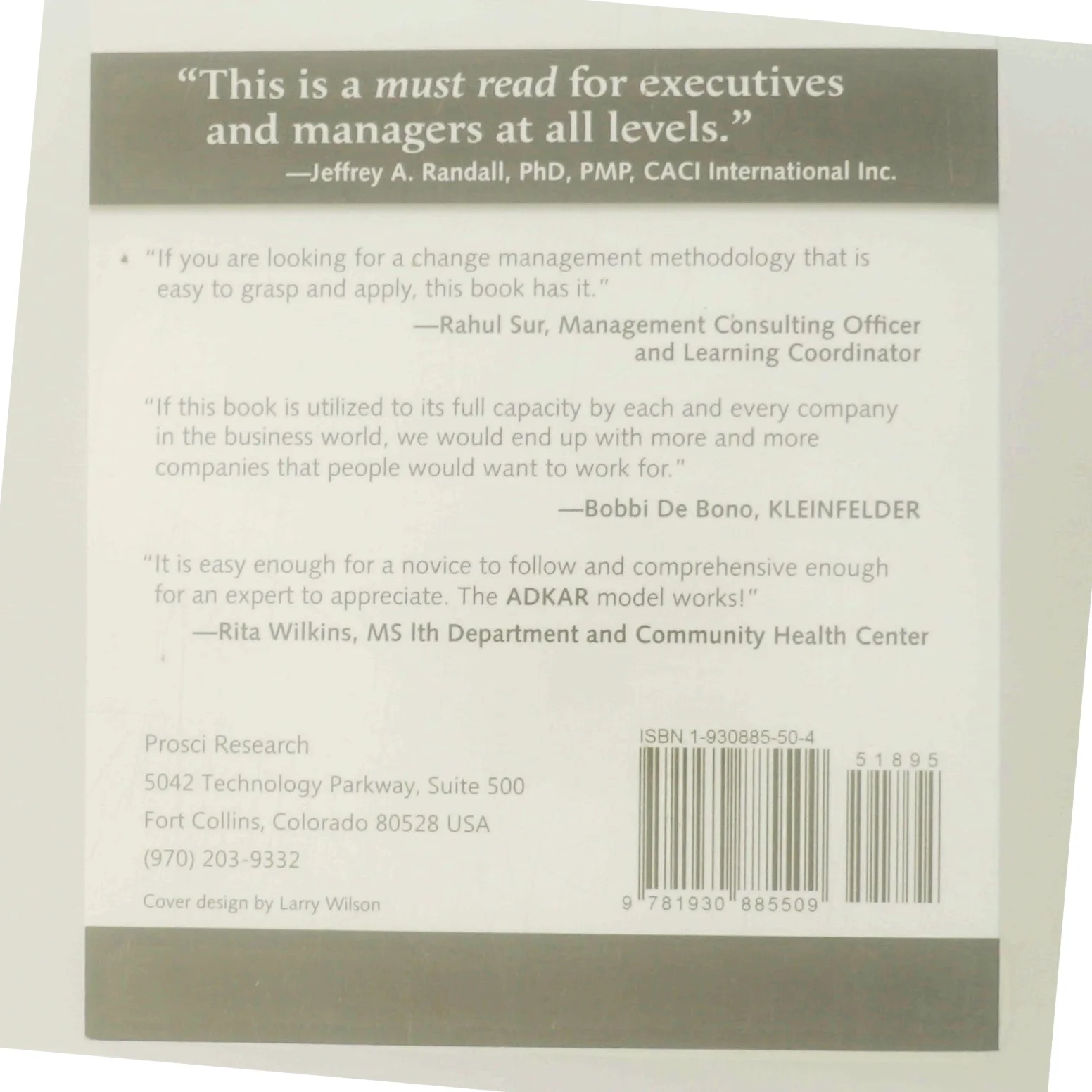Adkar: a Model for Change in Business  Government and Our Community : How to Implement Successful Change in Our Personal Lives and Professional Career af Jeffrey M. Hiatt (Bog)