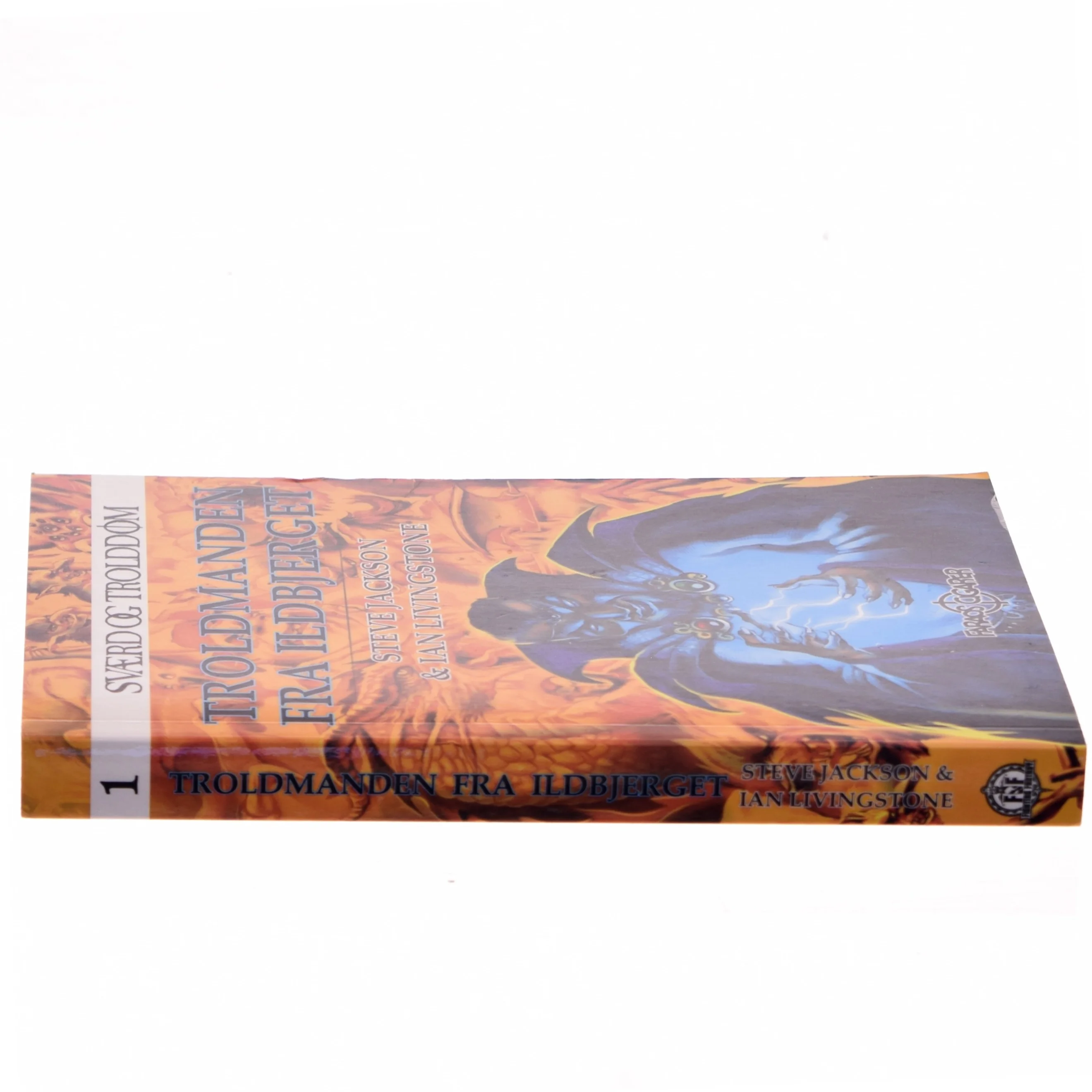 Troldmanden fra Ildbjerget (Ved Andreas Mernøe) af Steve Jackson (Bog)