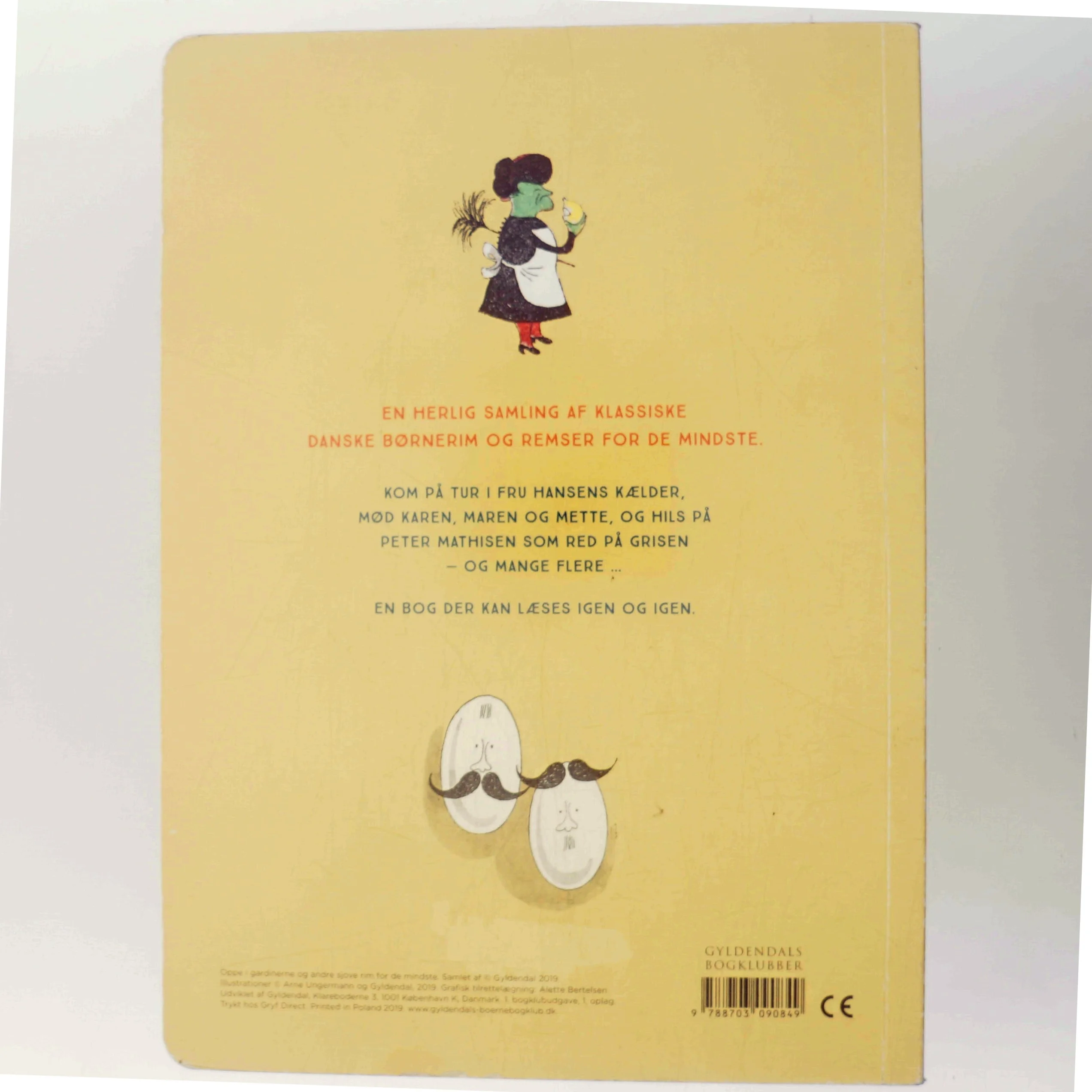 Oppe i gardinerne og andre rim for de mindste af Arne Ungermann (Bog)