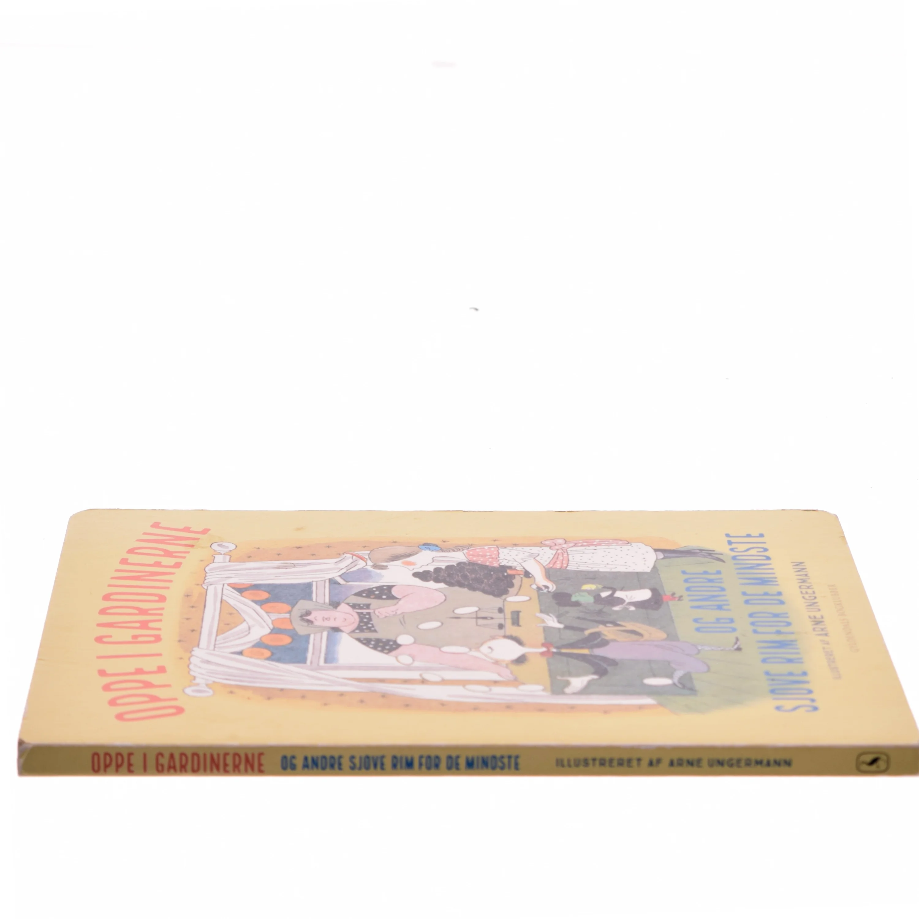 Oppe i gardinerne og andre rim for de mindste af Arne Ungermann (Bog)