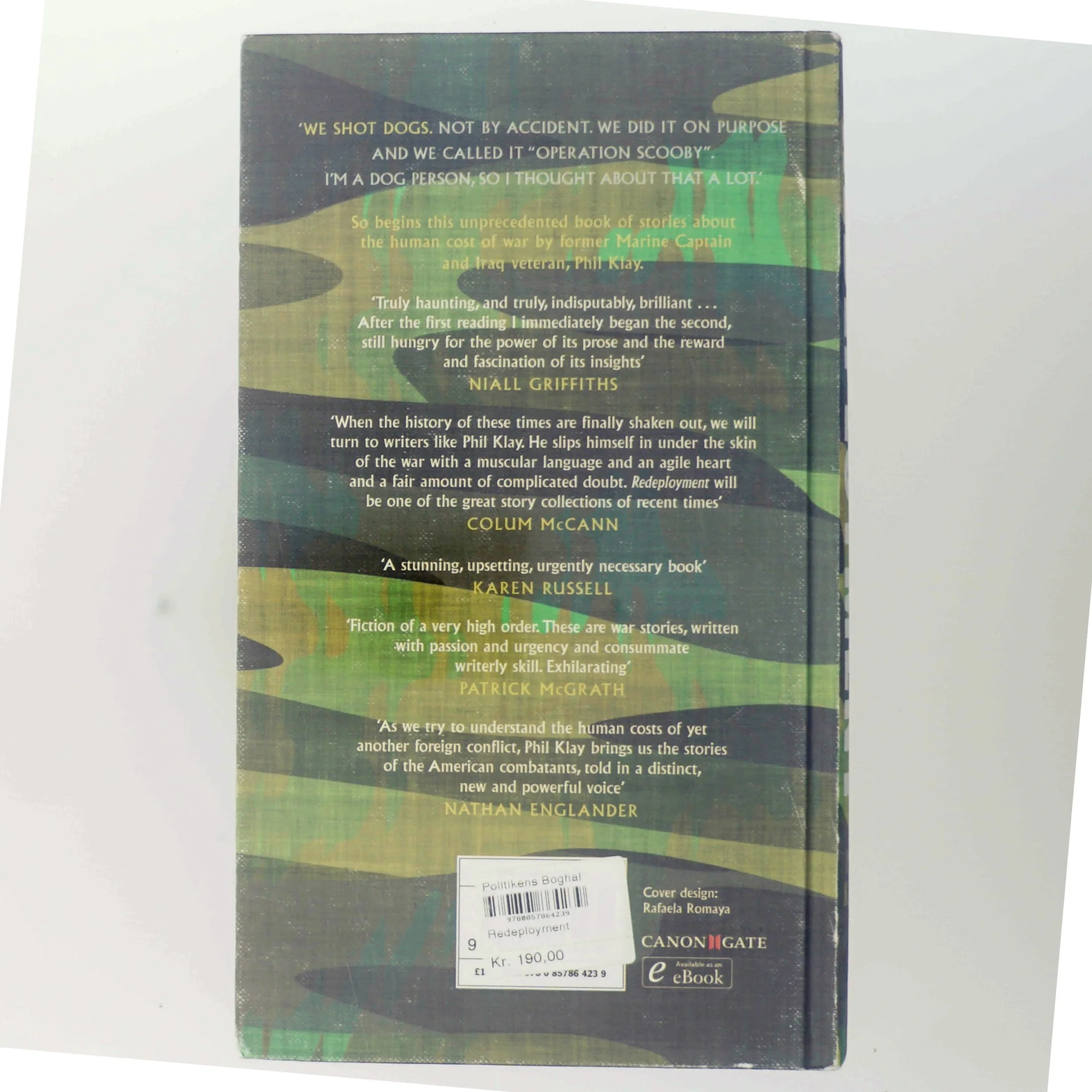 Redeployment af Phil Klay (Bog)