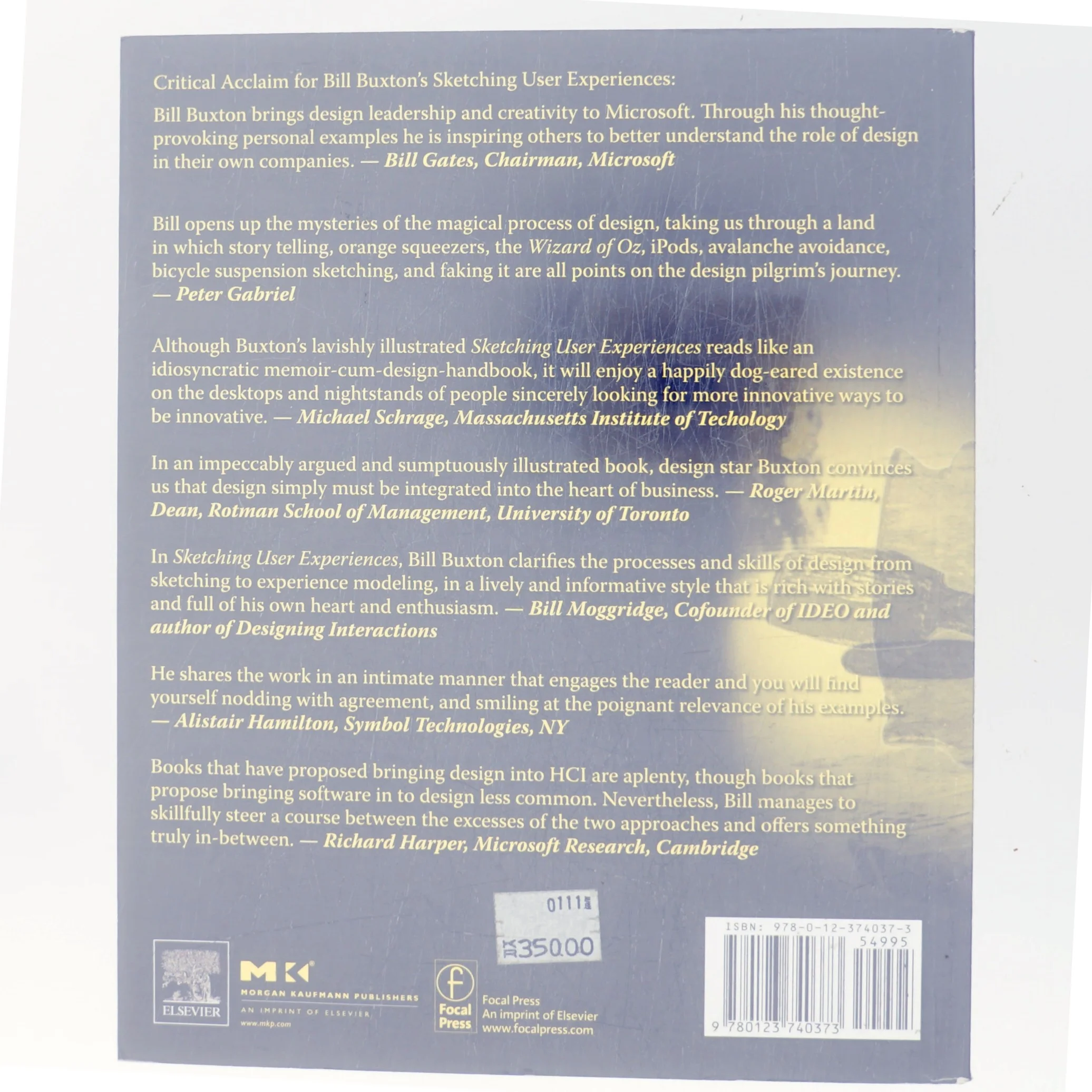 Sketching User Experiences : Getting the Design Right and the Right Design af Bill Buxton (Bog)