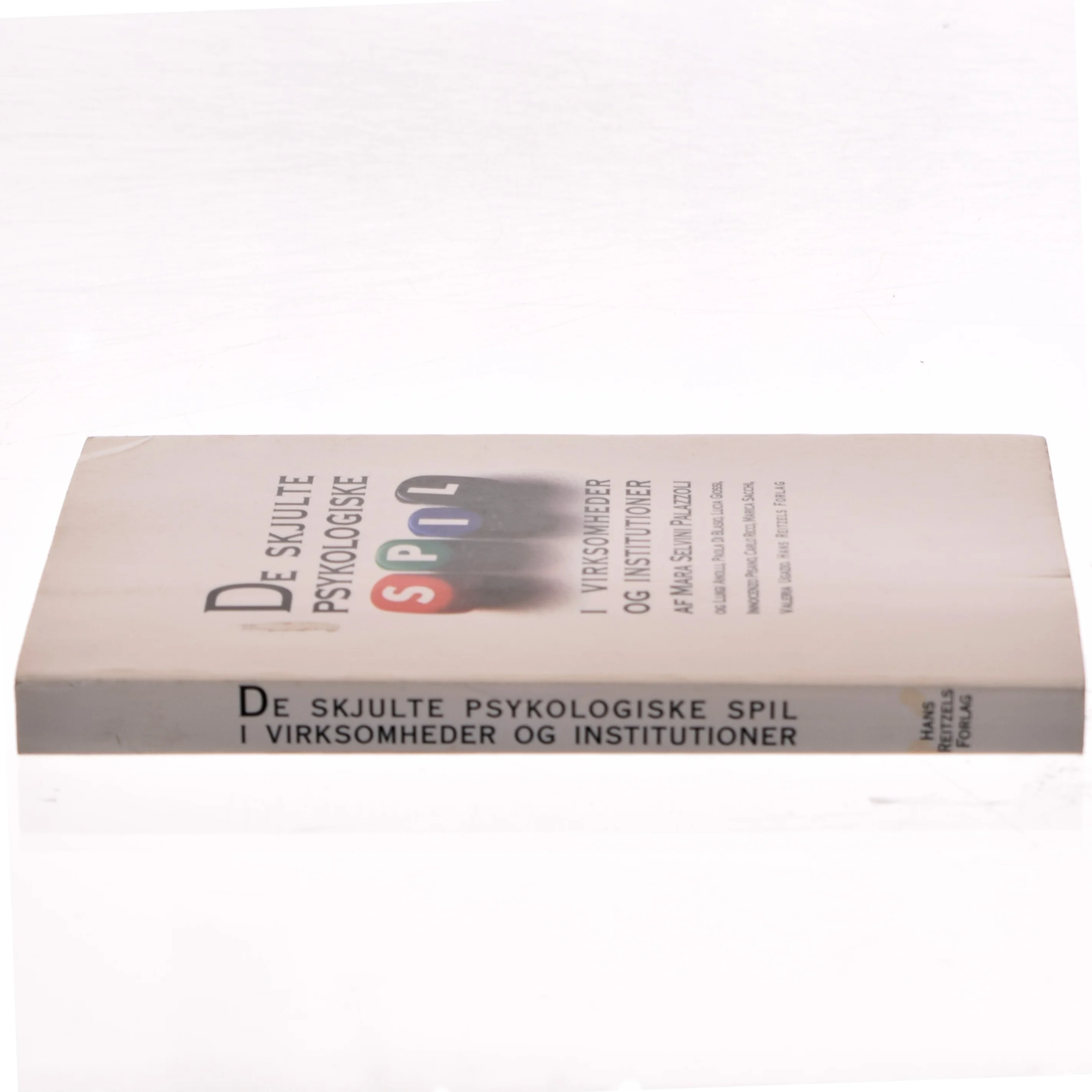 De Skjulte Psykologiske Spil i Virksomheder og Institutioner af Mara Selvini Palazzoli (Bog)