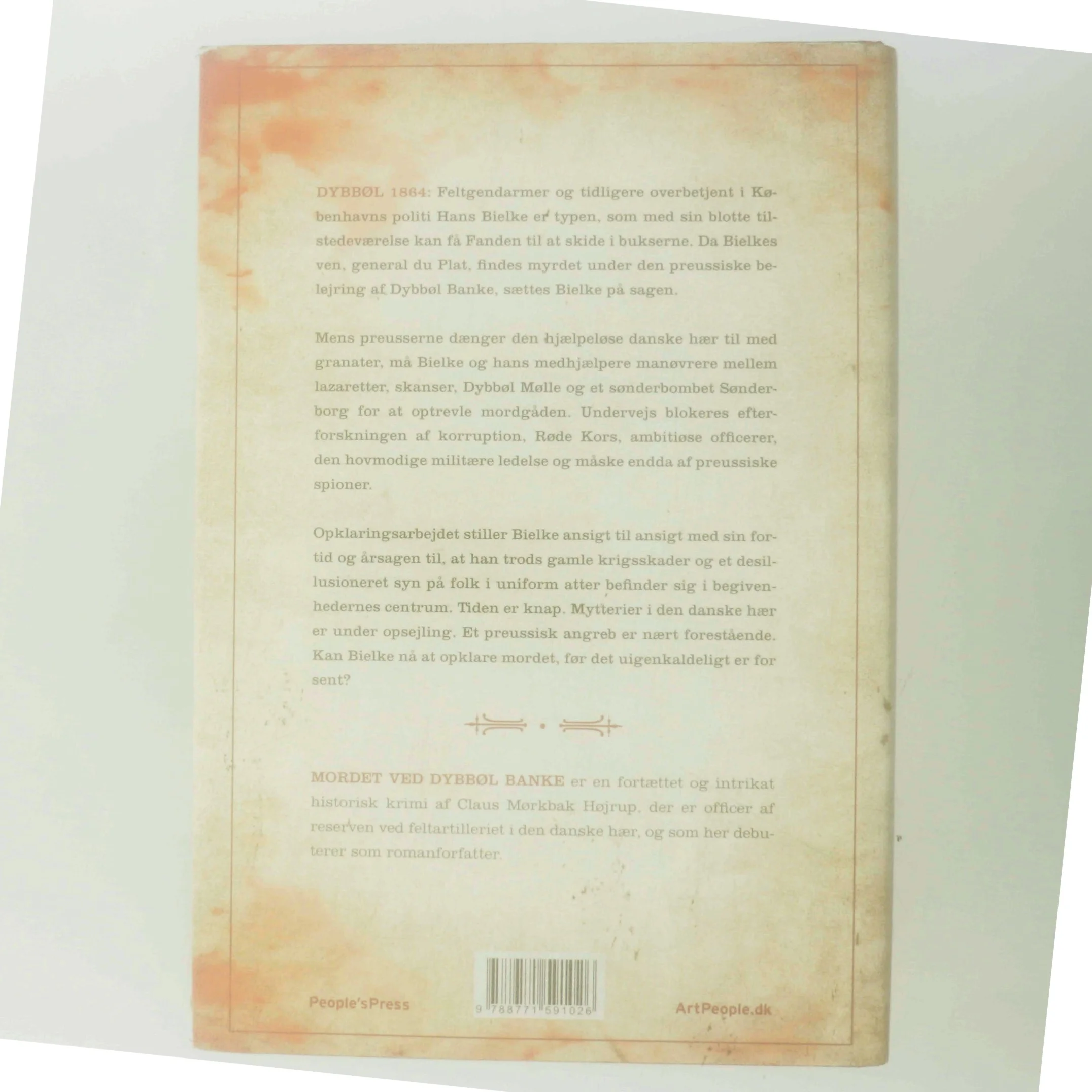 Mordet ved Dybbøl Banke : krimi af Claus Mørkbak Højrup (f. 1972) (Bog)