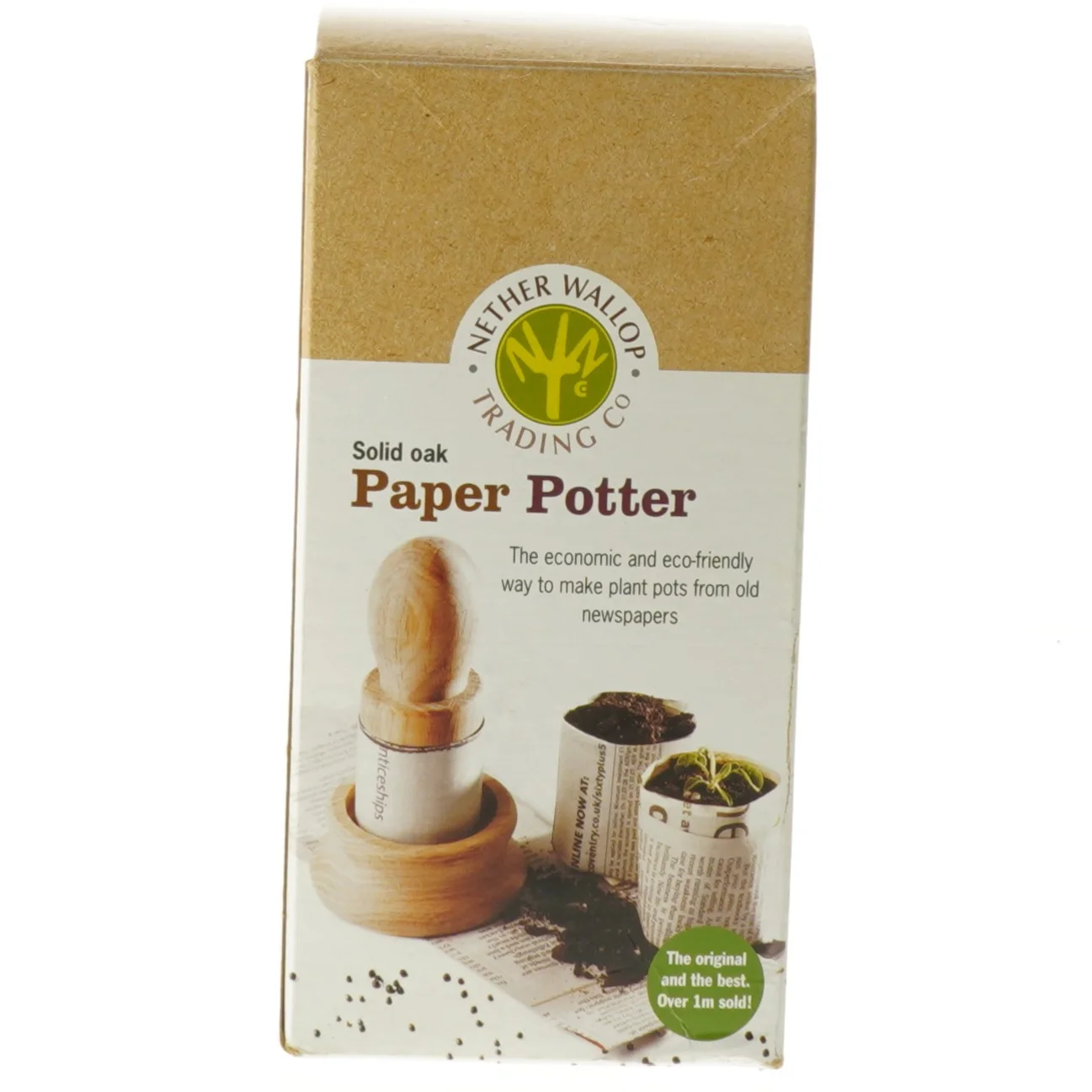 Paper Potter til plantepotter (str. H. 13 cm. ø. 7,5 cm)