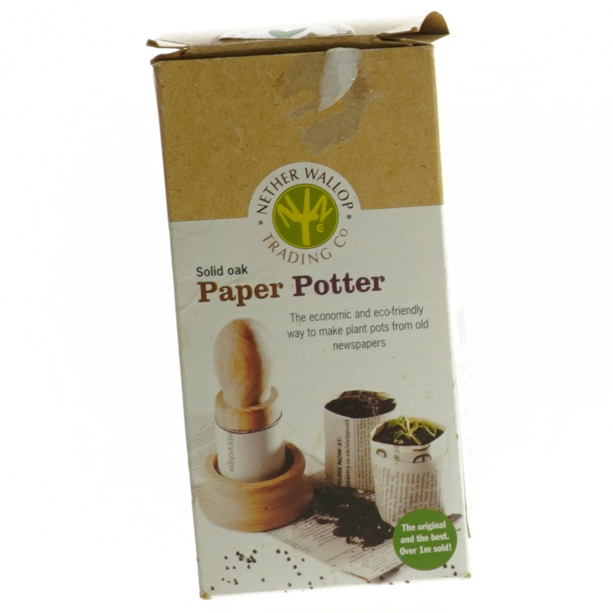 Paper Potter til plantepotter (str. H. 13 cm. ø. 7,5 cm)