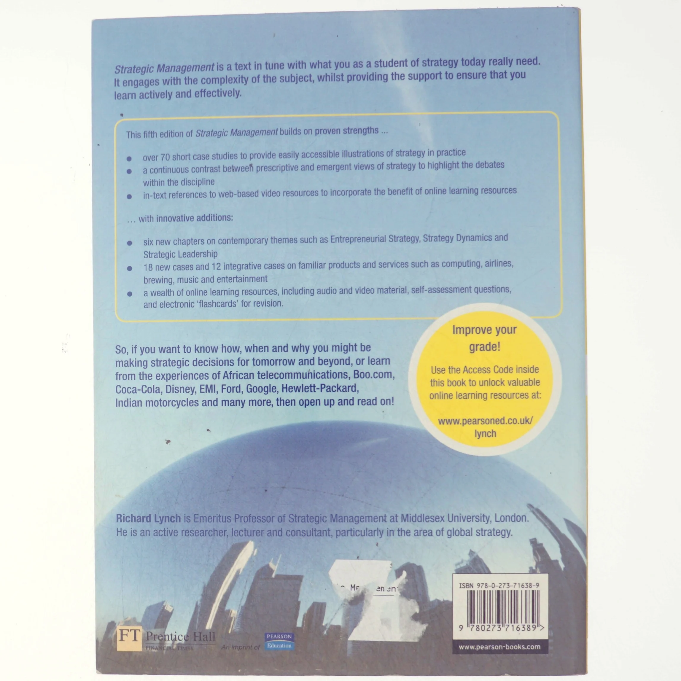 Strategic management af Richard Lynch (Bog)