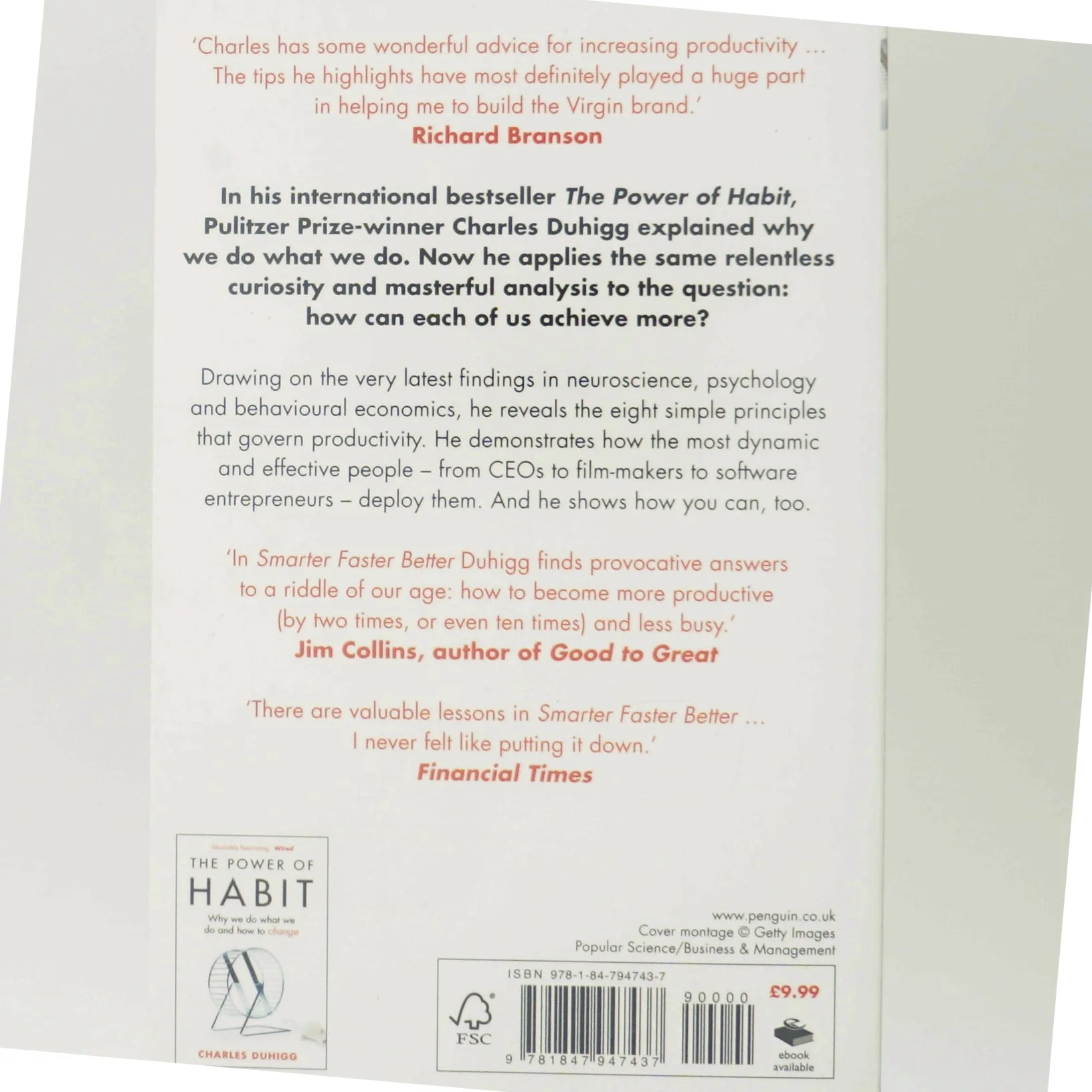 Smarter Faster Better af Charles Duhigg (Bog)