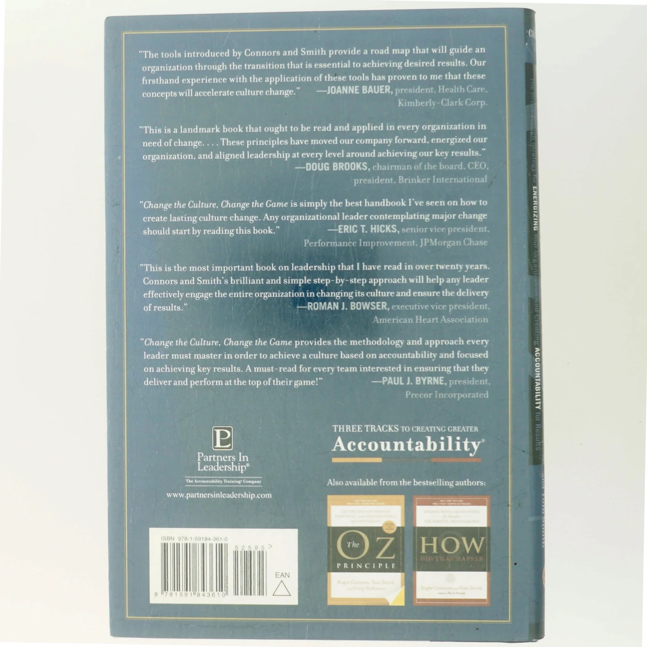 Change the Culture, Change the Game (Bog)