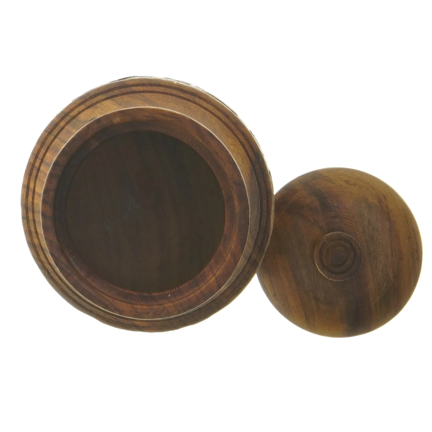 Trækrukke med låg (str. Ø 8 cm længde 8 cm)